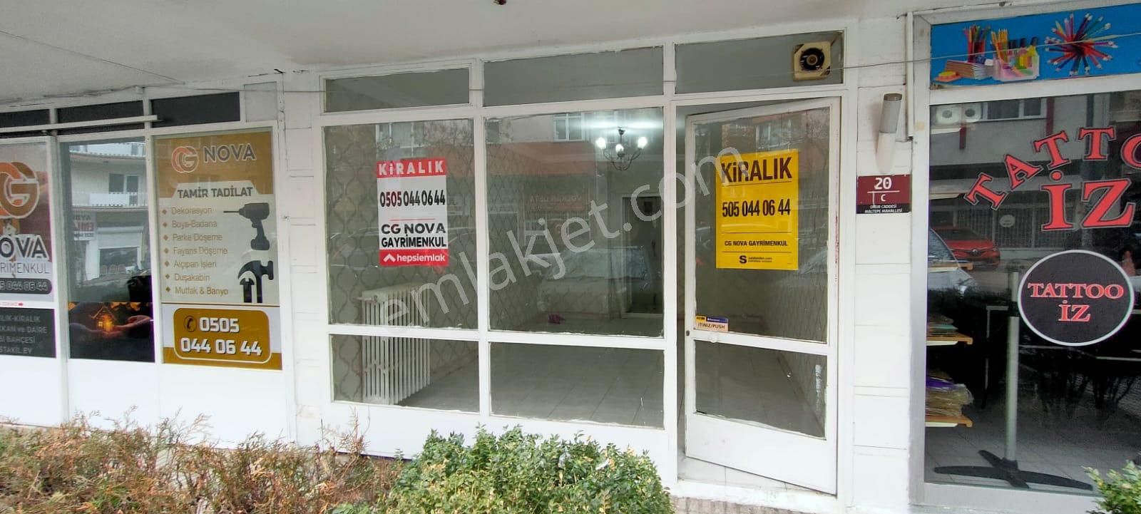 Çankaya Maltepe Kiralık Dükkan & Mağaza Cg Nova'dan Cadde Üzeri 20 M2 Dükkan