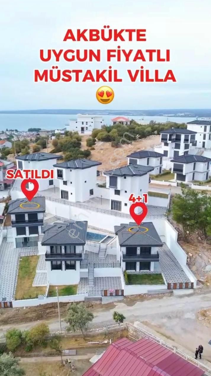 Didim Akbük Satılık Villa Aydın Didim Akbükte Köşe Başı Villamız 4+1 Açık Mutfaklı Olup Havuzlu Müstakil Villamız Satılık