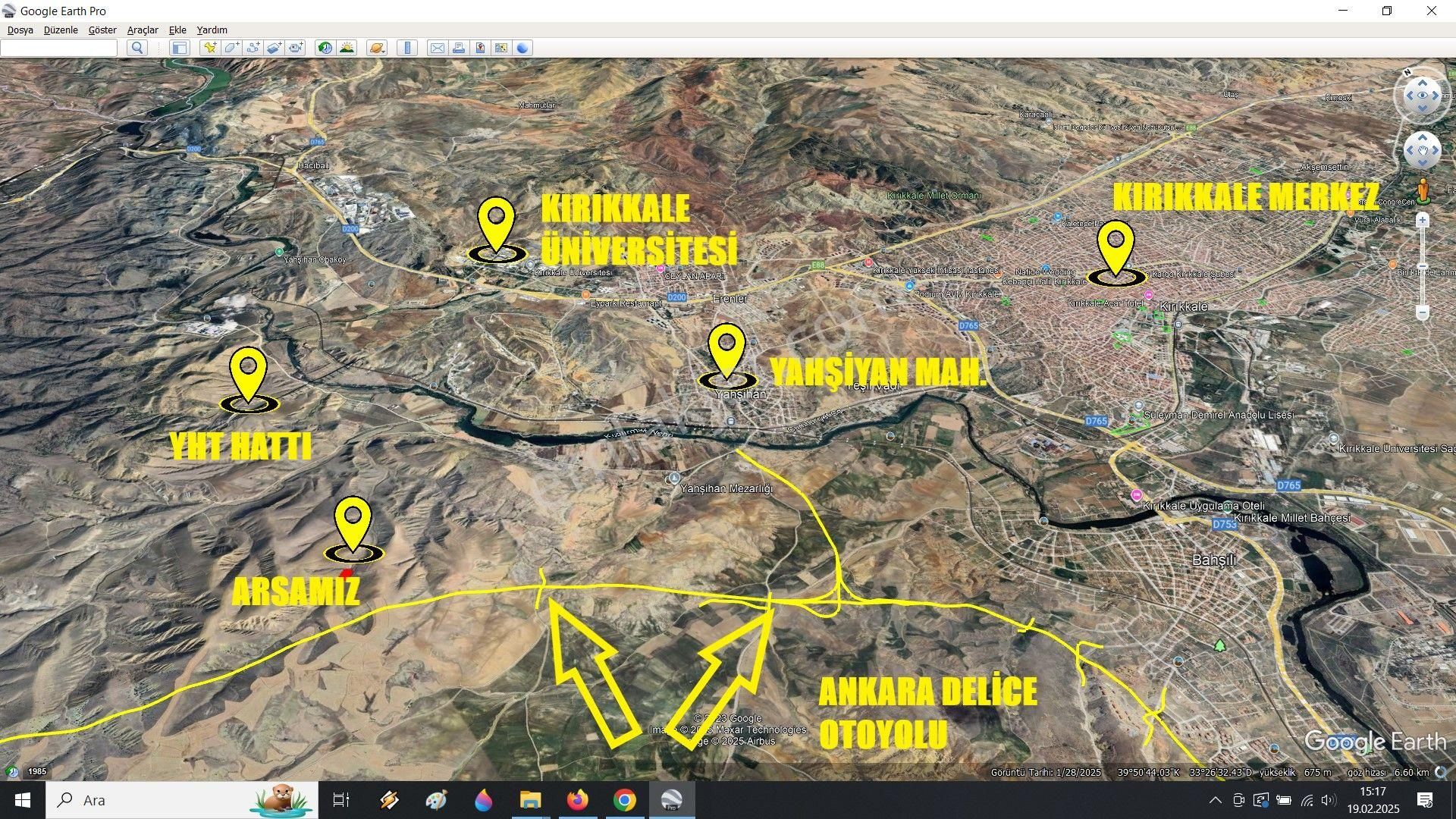 Yahşihan Kadıoğlu Satılık Konut İmarlı Küçük Rakamlar İle 10 Dairelik Şehre Yakın 10 Kat İmarlı Arsa