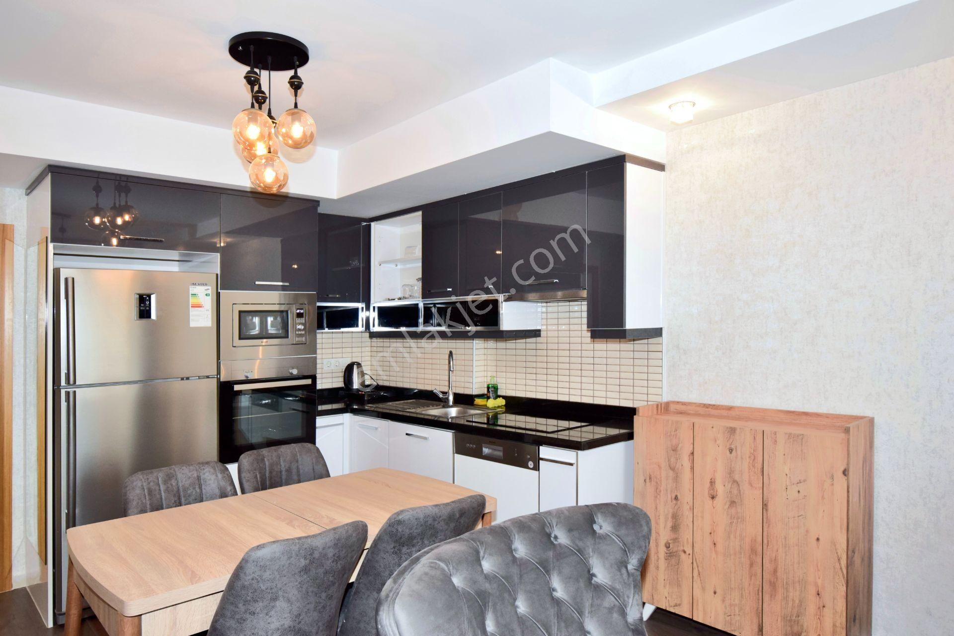 Cikcilli'de Vesta Garden Deniz Ve Dağ Manzaralı 1+1 Eşyalı Daire - Görsel 6