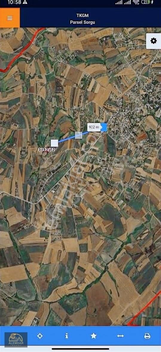 Mükemmel Konumda 4885 M² Tek Tapu Müstakil Parsel - Görsel 2