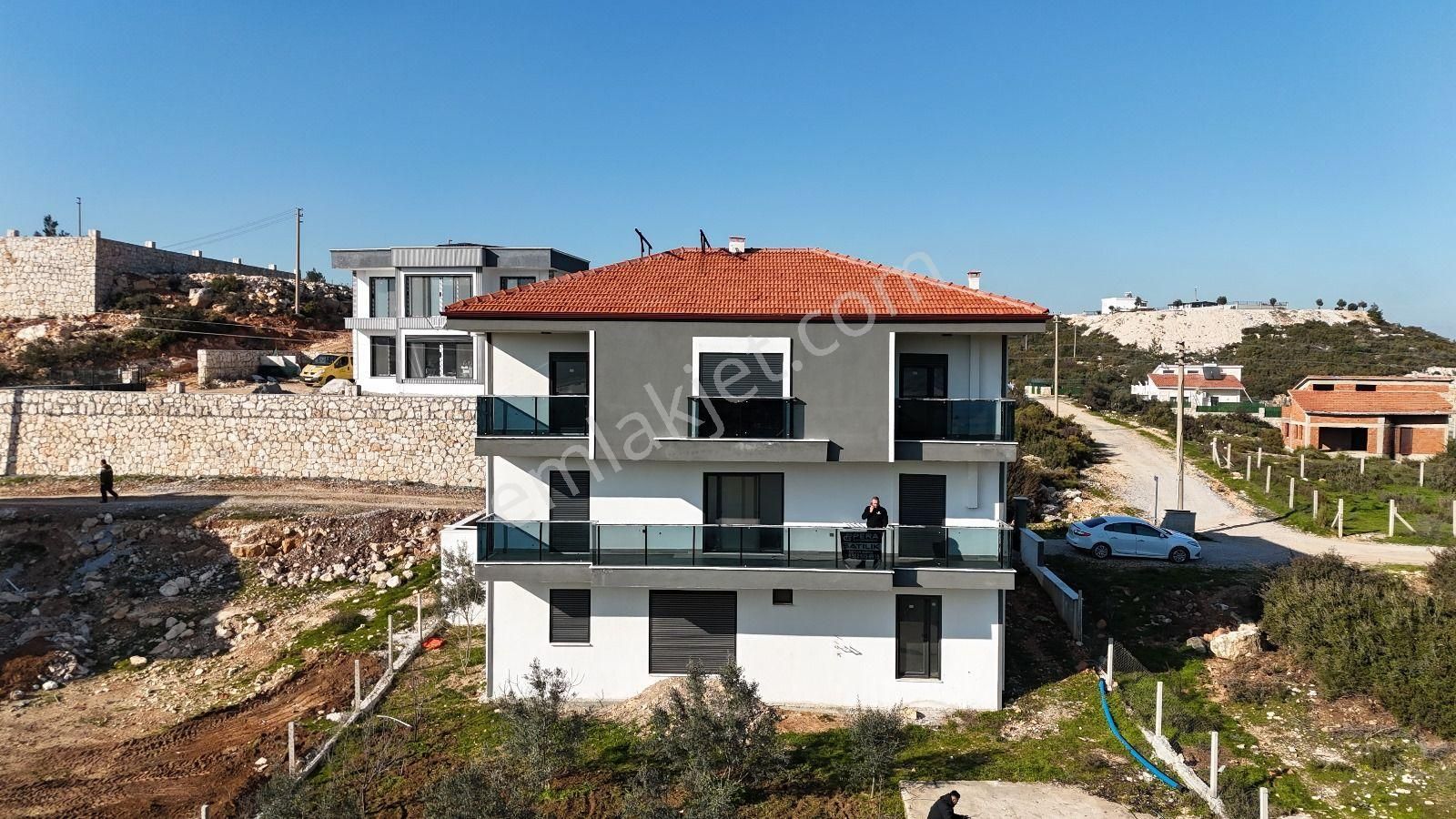 Didim Ak Yeniköy Satılık Villa Didim Seyrantepe 8+1 Tam Müstakil 270 M2 Satılık Villa