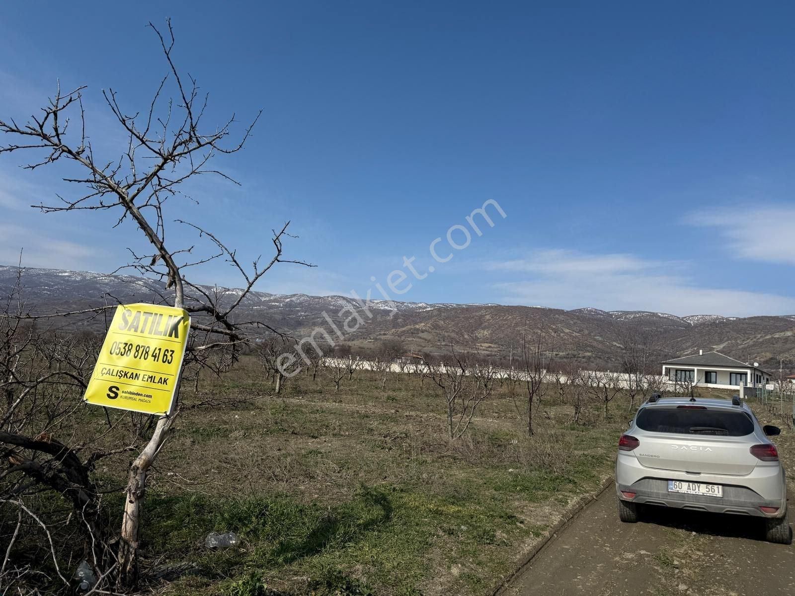 Tokat Merkez Büyükyıldız Köyü (Yeşilırmak) Satılık Tarla Emirseyit'te Kanal Üstünde Satılık 3250 M2 Tek Tapu Tarla