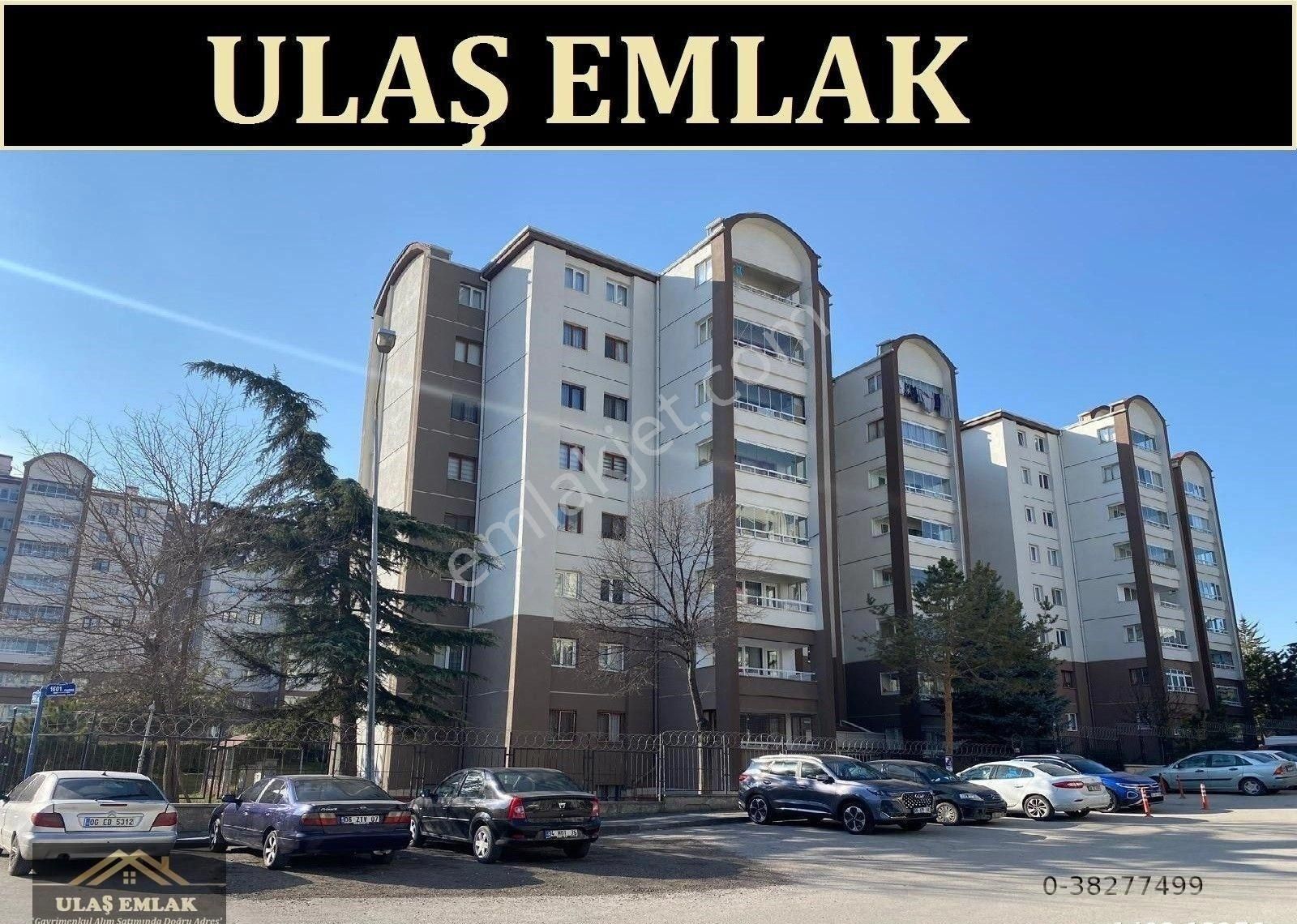 Etimesgut Oğuzlar Satılık Daire Ulaş Emlak Elvankent Merkezde Site İçersinde Çift Asansörlü 2 Katta