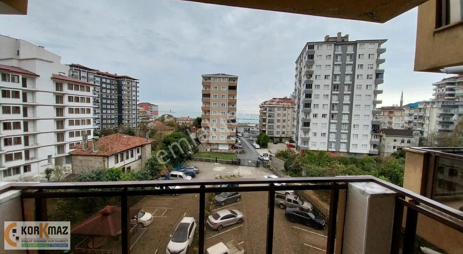 Rize Merkez Bağdatlı Kiralık Daire Güvenli Siteden 3+1 Deniz Manzaralı Kıralık Daire