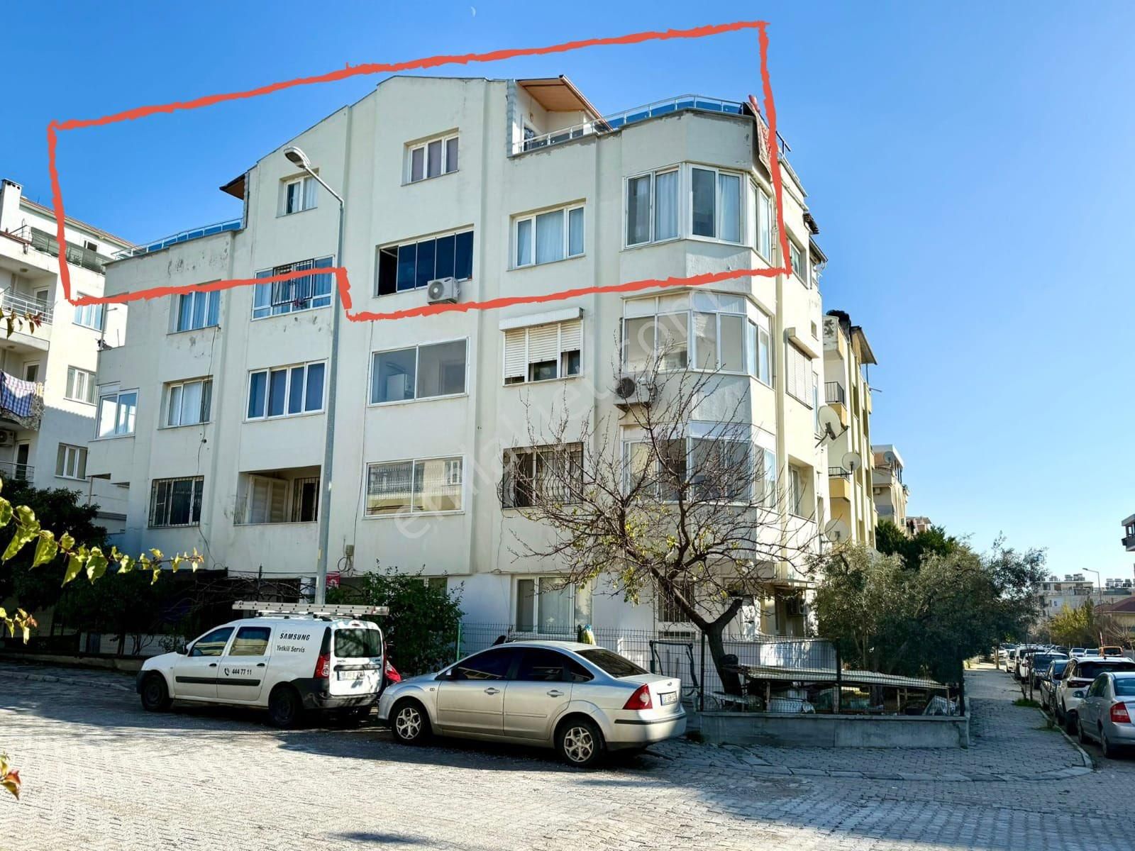 Didim Efeler Satılık Daire Didim Efelerde 3+1 190m2 Cift Teraslı Fırsat Dubleks