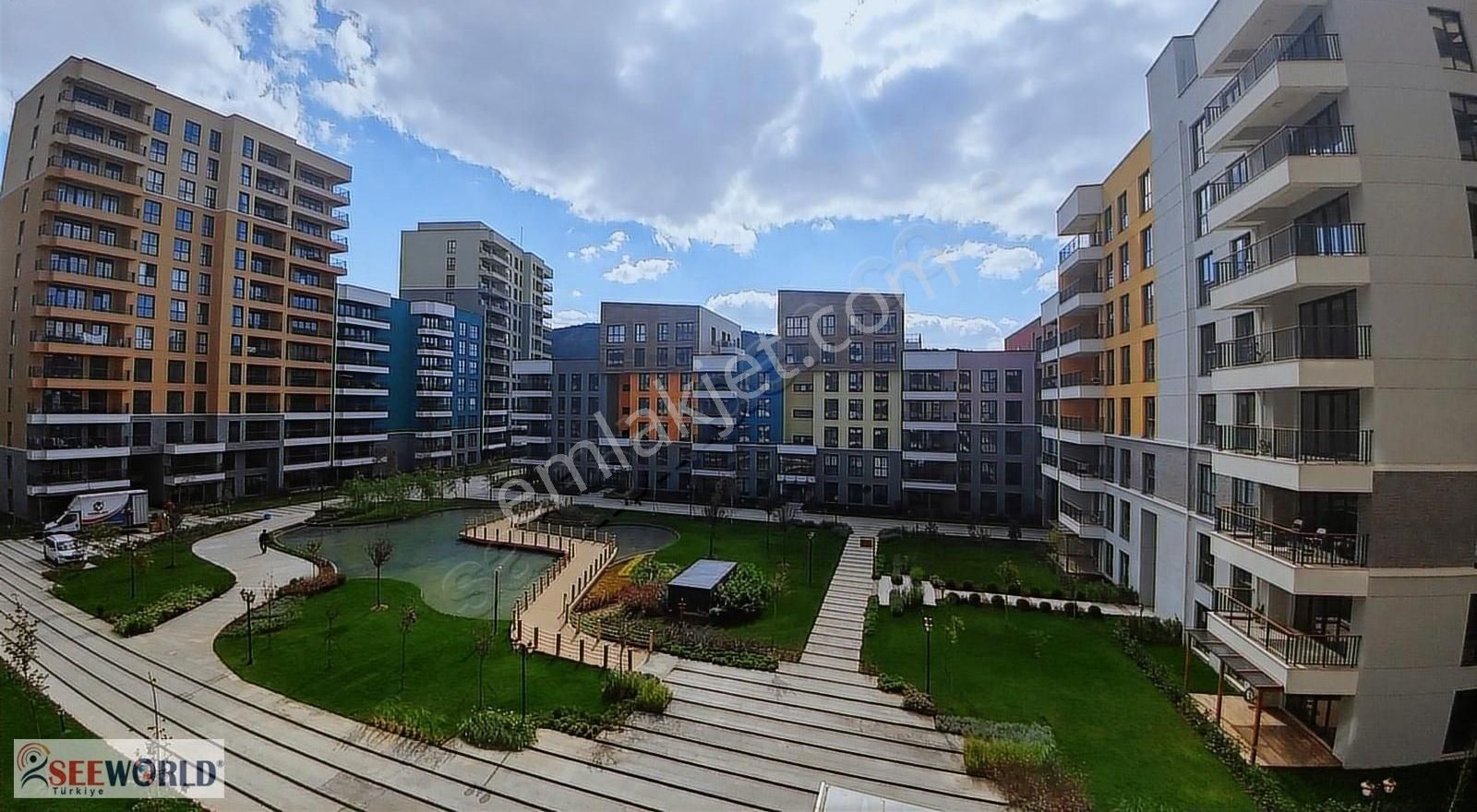 Sancaktepe Veysel Karani Satılık Daire Seeworld Aydos Country 1+1 Satılık 74m2 Sancaktepe