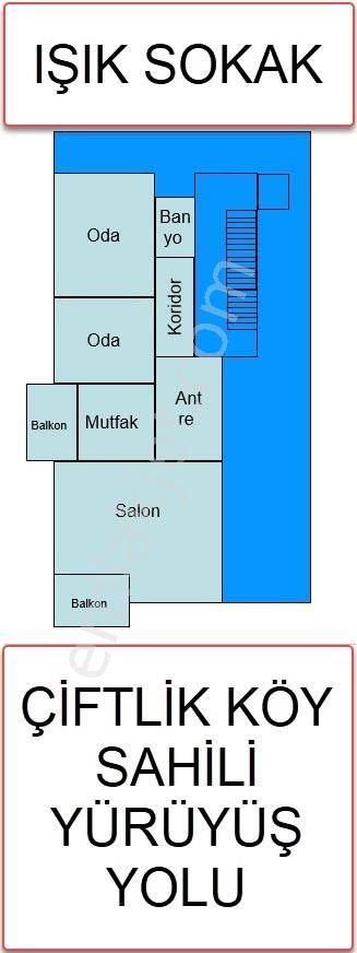 Yalova Çiftlikköy De 2 + 1 Yol Yalı Dairesi - Görsel 5