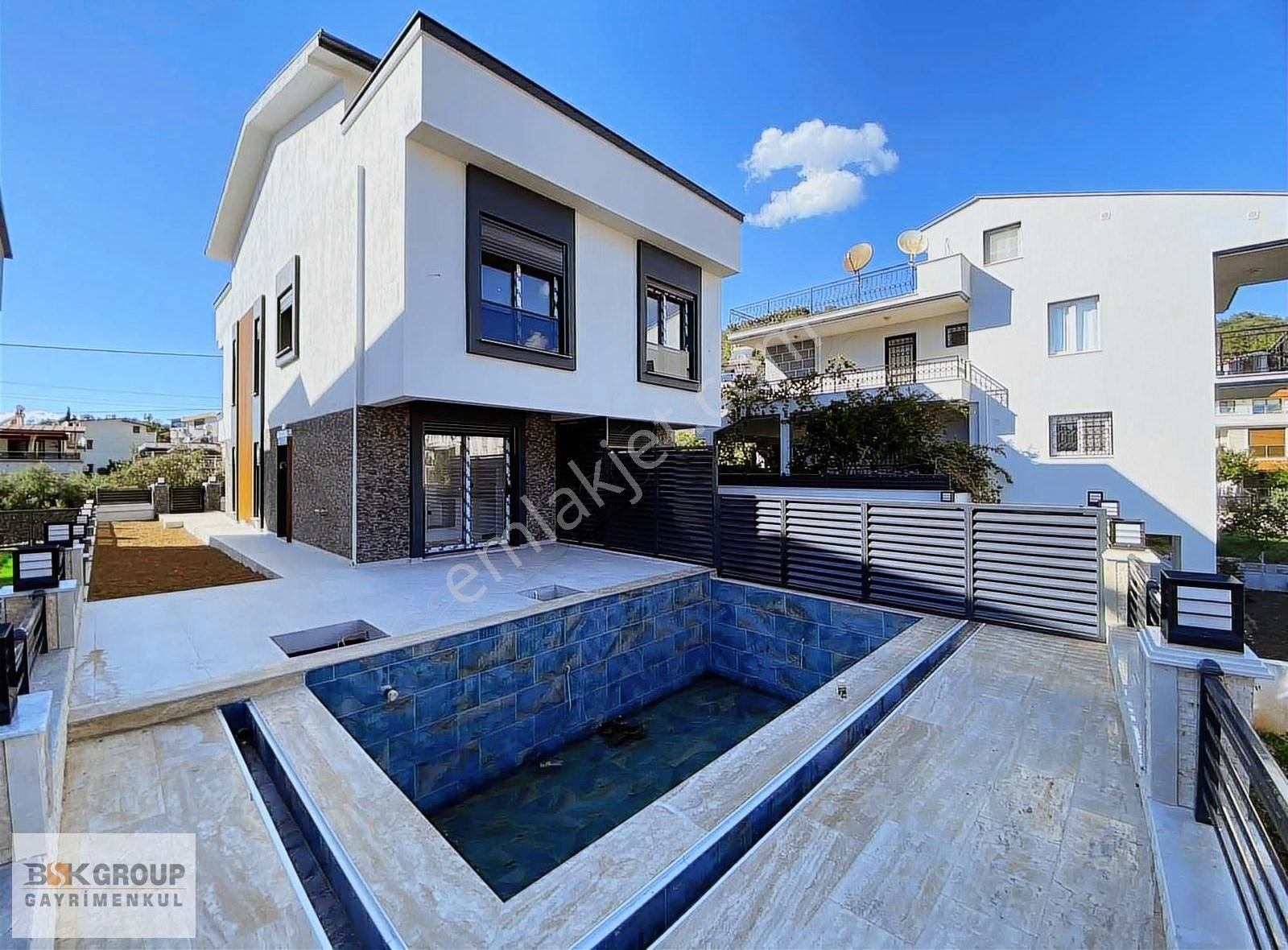 Menderes Çukuraltı Satılık Villa Bsk Grouptan Deniz Manzaralı Ultra Lüx Havuzlu Villa