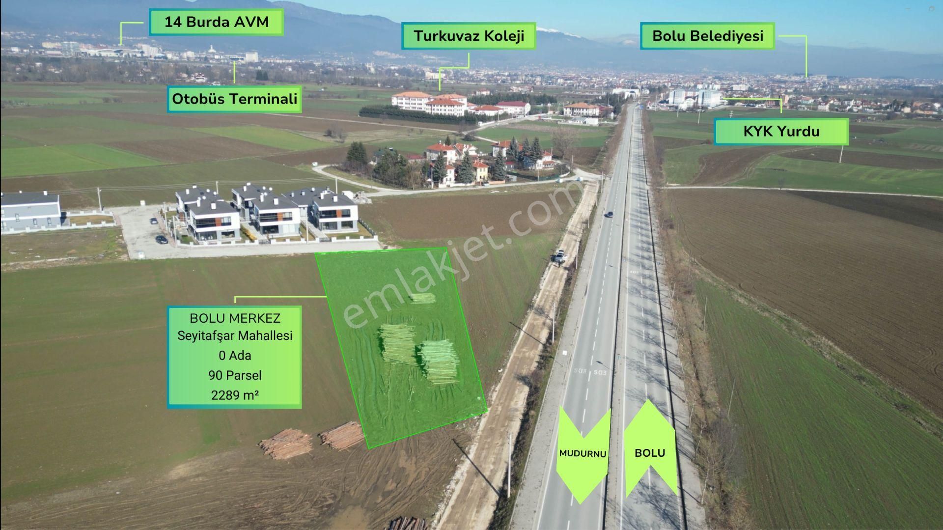 Bolu Merkez Seyit Satılık Konut İmarlı Bolu Merkez Seyitafşar Mah.ana Yol Kenarı 3 Kat Tercihli Ticari