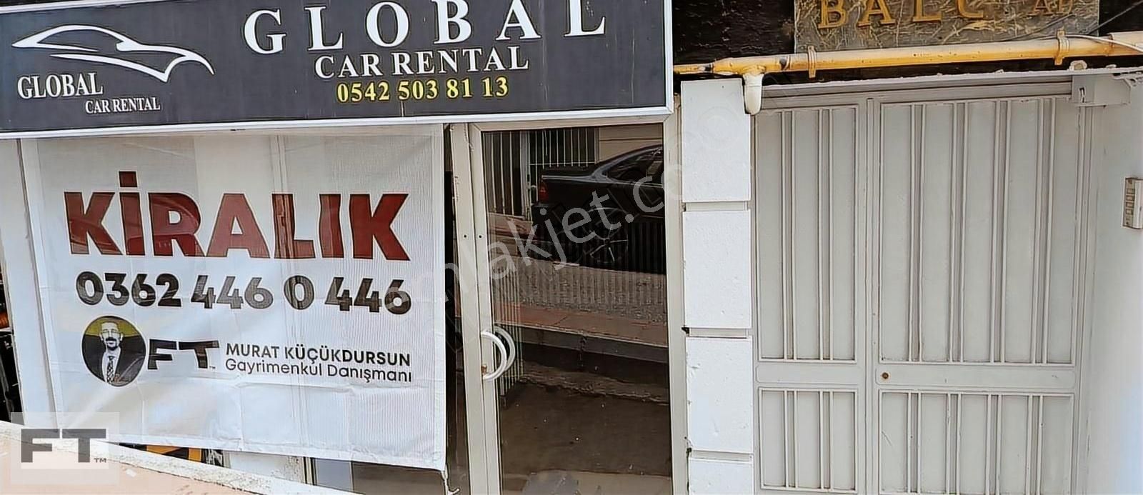 İlkadım Zafer Kiralık Dükkan & Mağaza Ft Gyd'den İlkadım Gazi Caddesi'ne Cephe Kiralık İşyeri