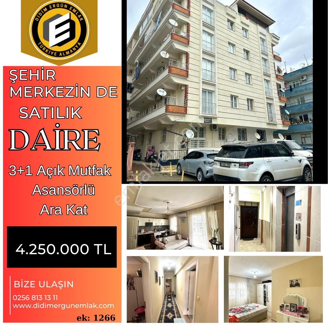 Didim Yeni Satılık Daire Şehir Merkezin De Satılık Daire Ek:1266