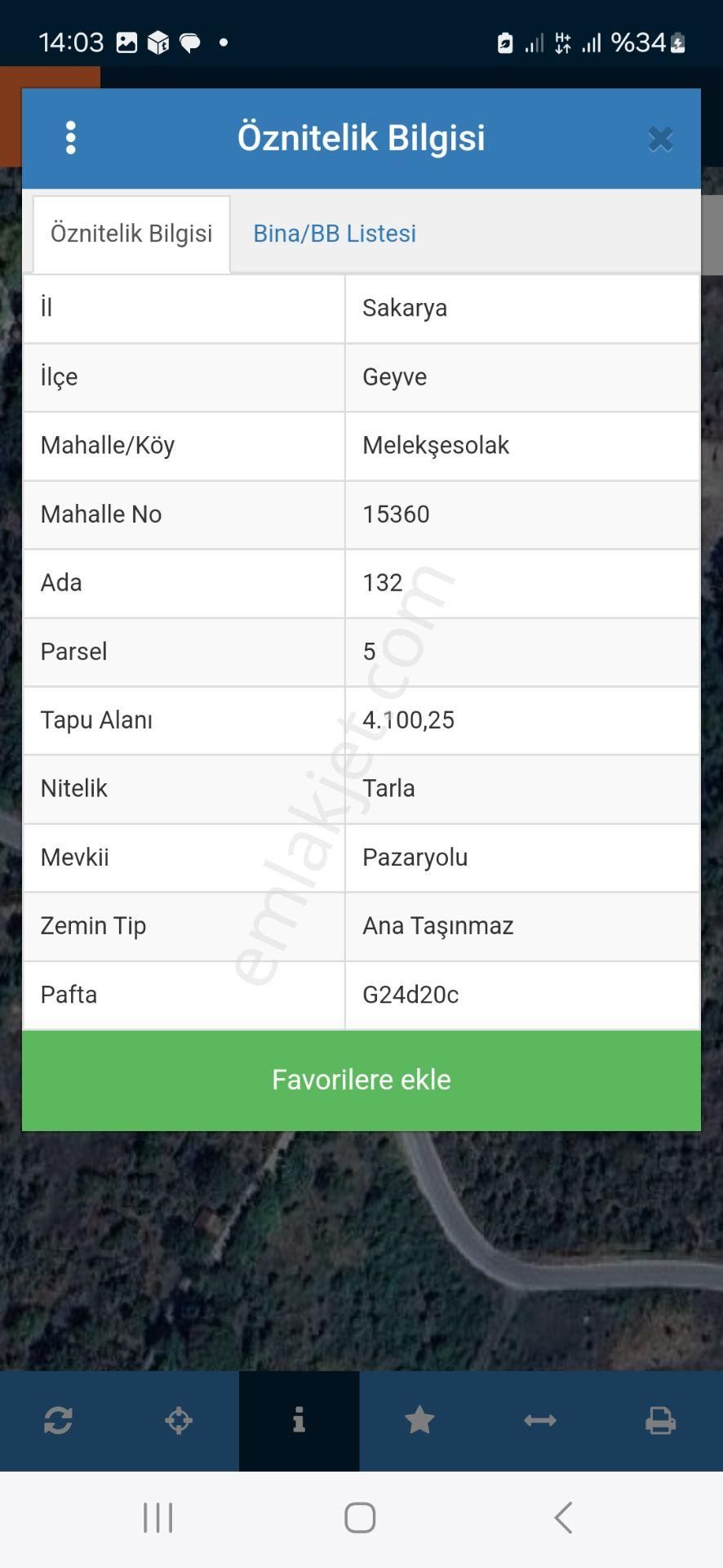 Kazançlı Topraktan Asfalt Kenarı Cevizlik - Görsel 2