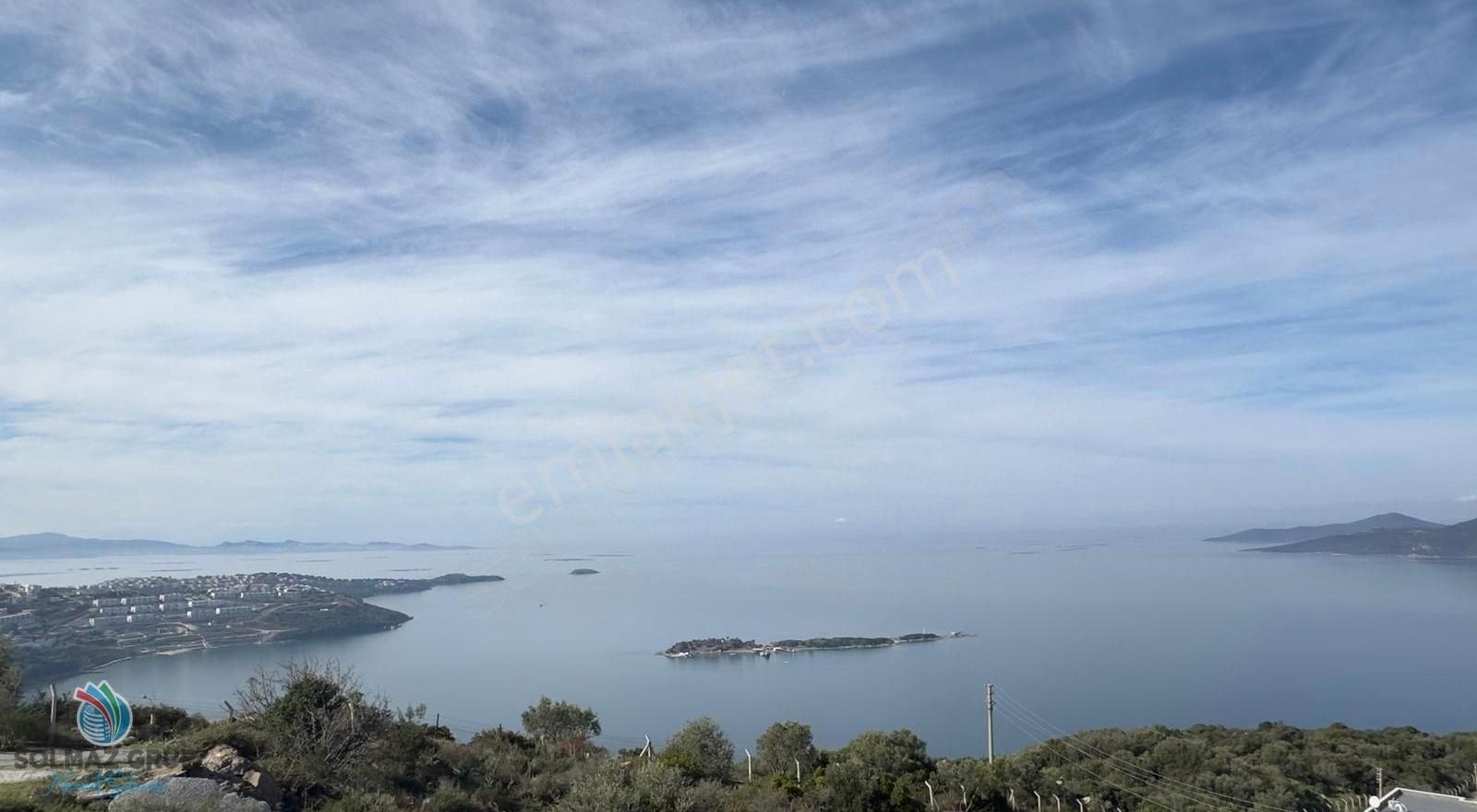 Milas Boğaziçi Satılık Villa Solmaz / Adabükü Gülorko Sitesinde Satılık Tam Müstakil Villa