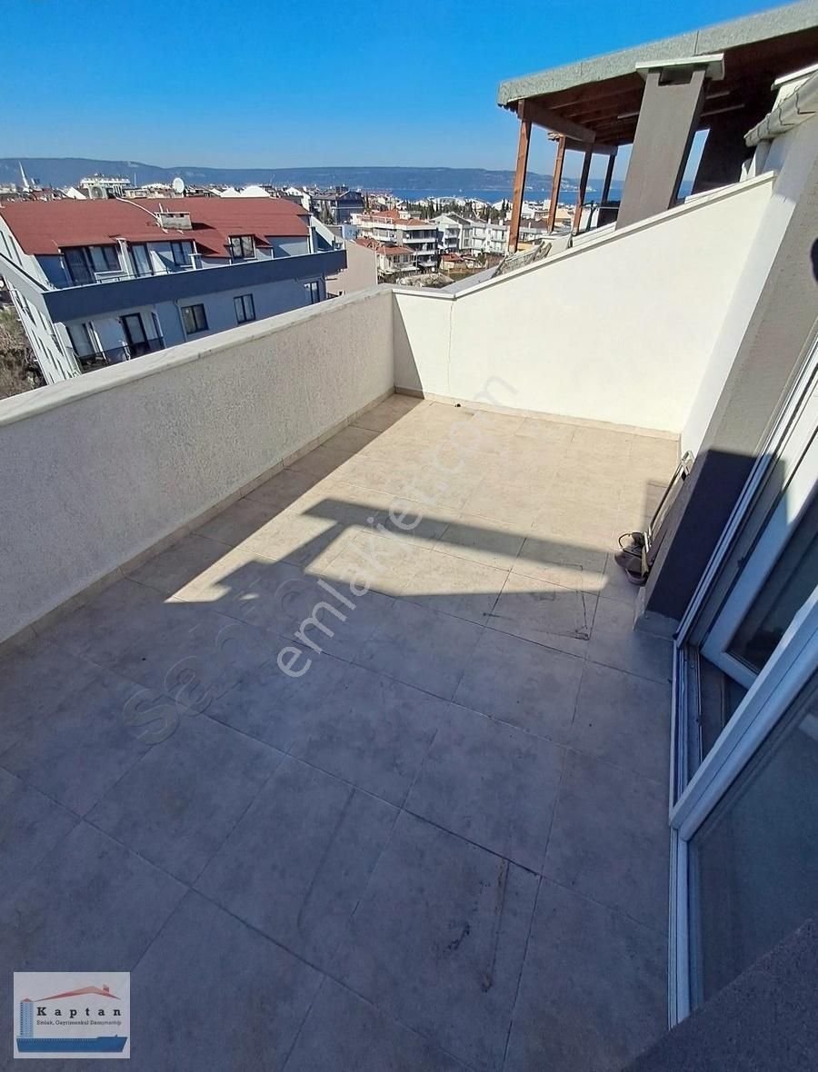 Çanakkale Merkez Kepez Bld. (Cumhuriyet) Kiralık Daire Çanakkale Kepez Eşyalı Boğaz Manzaralı Kiralık 3+1 Dublex Daire