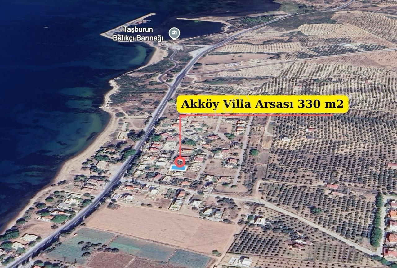 Didim Akköy Satılık Villa İmarlı Denize Sıfır Konumda Satılık Arsa, Didim Taşburun