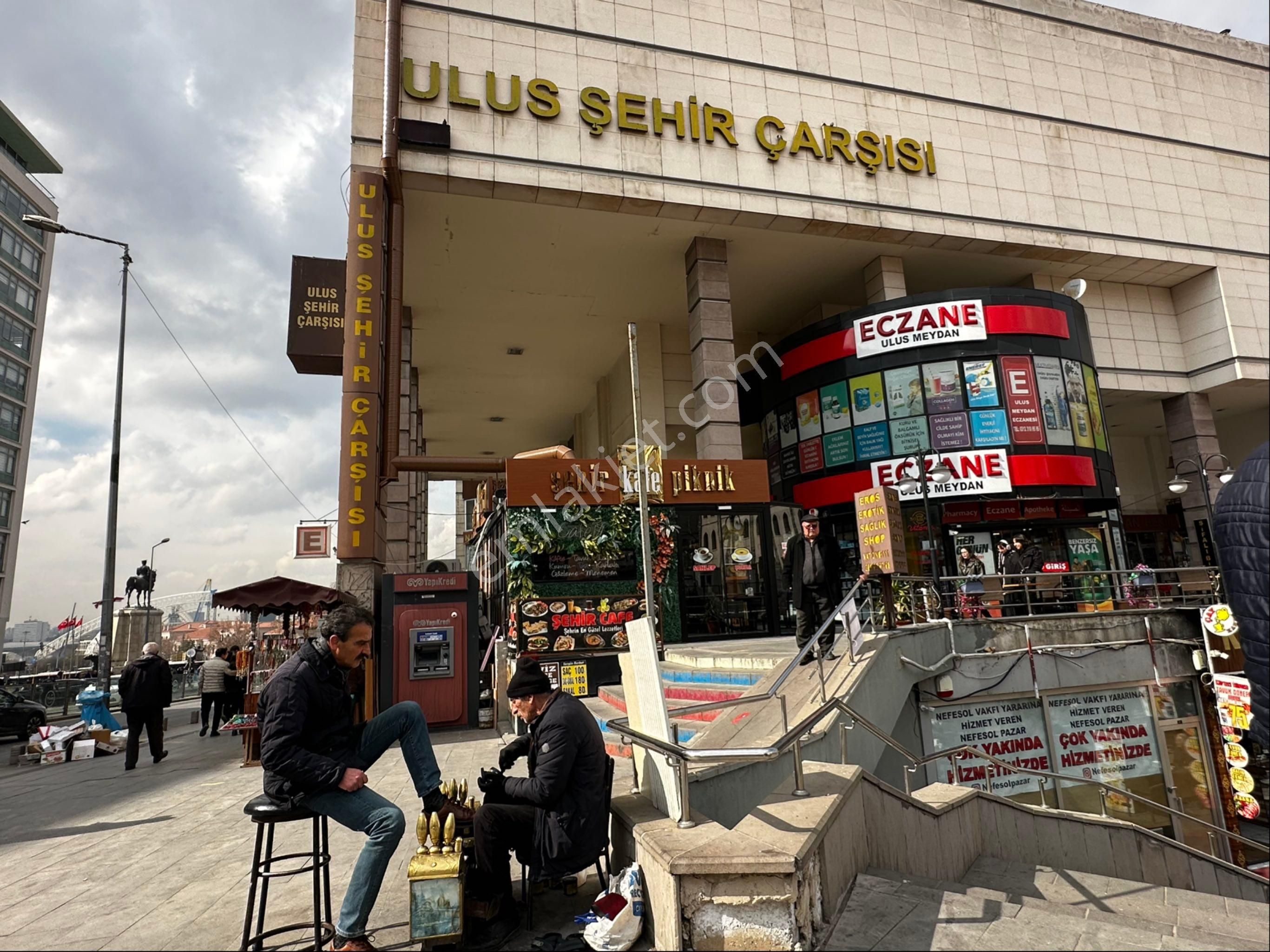 Altındağ Hacı Bayram Satılık Dükkan & Mağaza Altındağ Ulus Şehir Çarşısında Satılık Dükkan