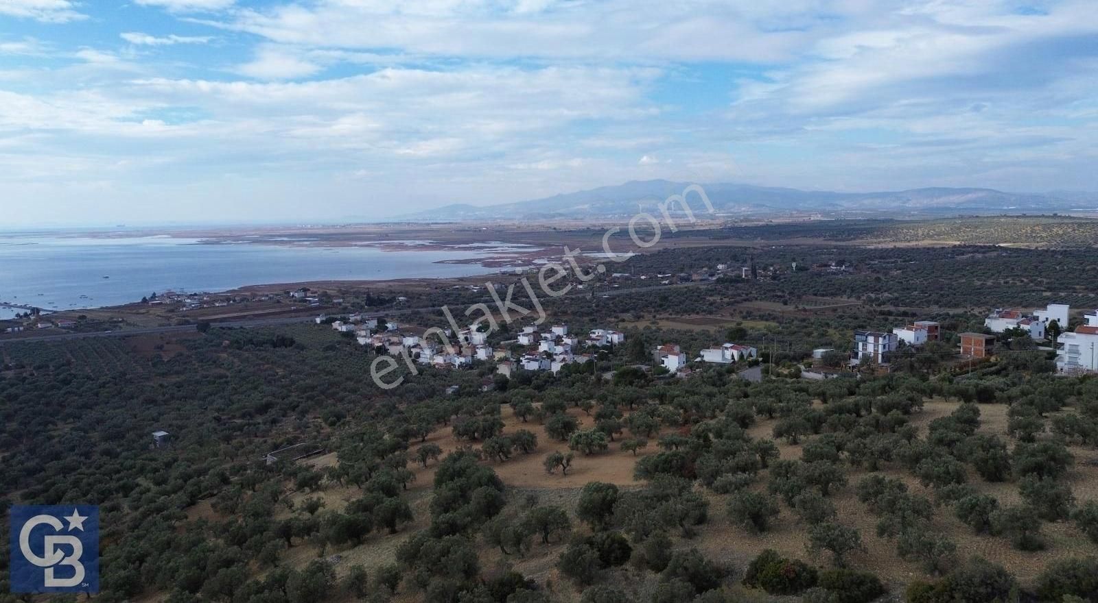 Bergama Zeytindağ Satılık Villa İmarlı Zeytindağ'da Bahçe Fiyatına Yatırımlık Deniz Manzaralı Arsa