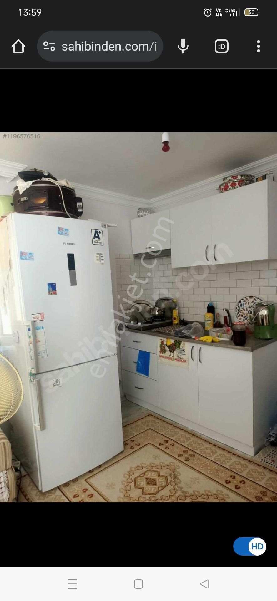 Menderes Değirmendere Satılık Daire 1+1 25 Prefabrik Ev