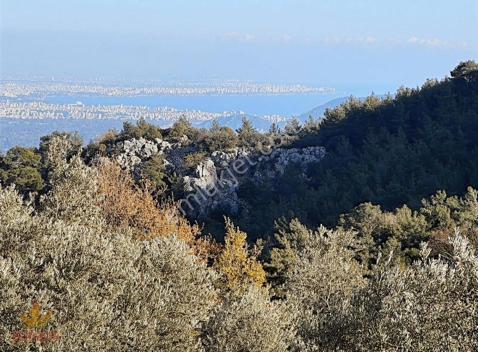 Konyaaltı Çağlarca Satılık Tarla Konyaaltı Çağlarcada Deniz Manzaralı Emsalsiz Arazi