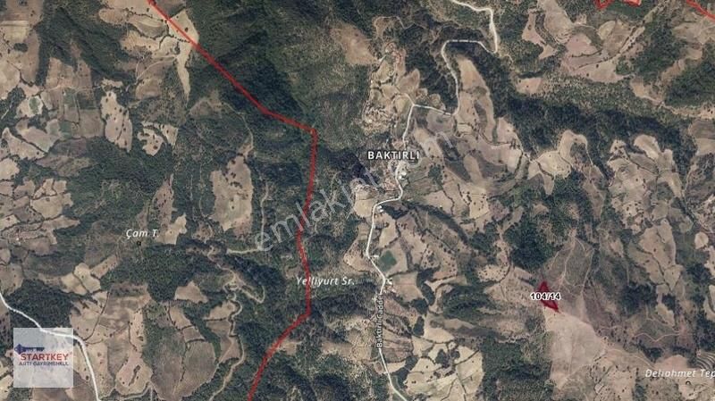 Turgutlu Baktırlı Satılık Tarla Manisa Turgutlu Baktırlı Köyü 4805 M2 Yola Cepheli Satılık Tarla