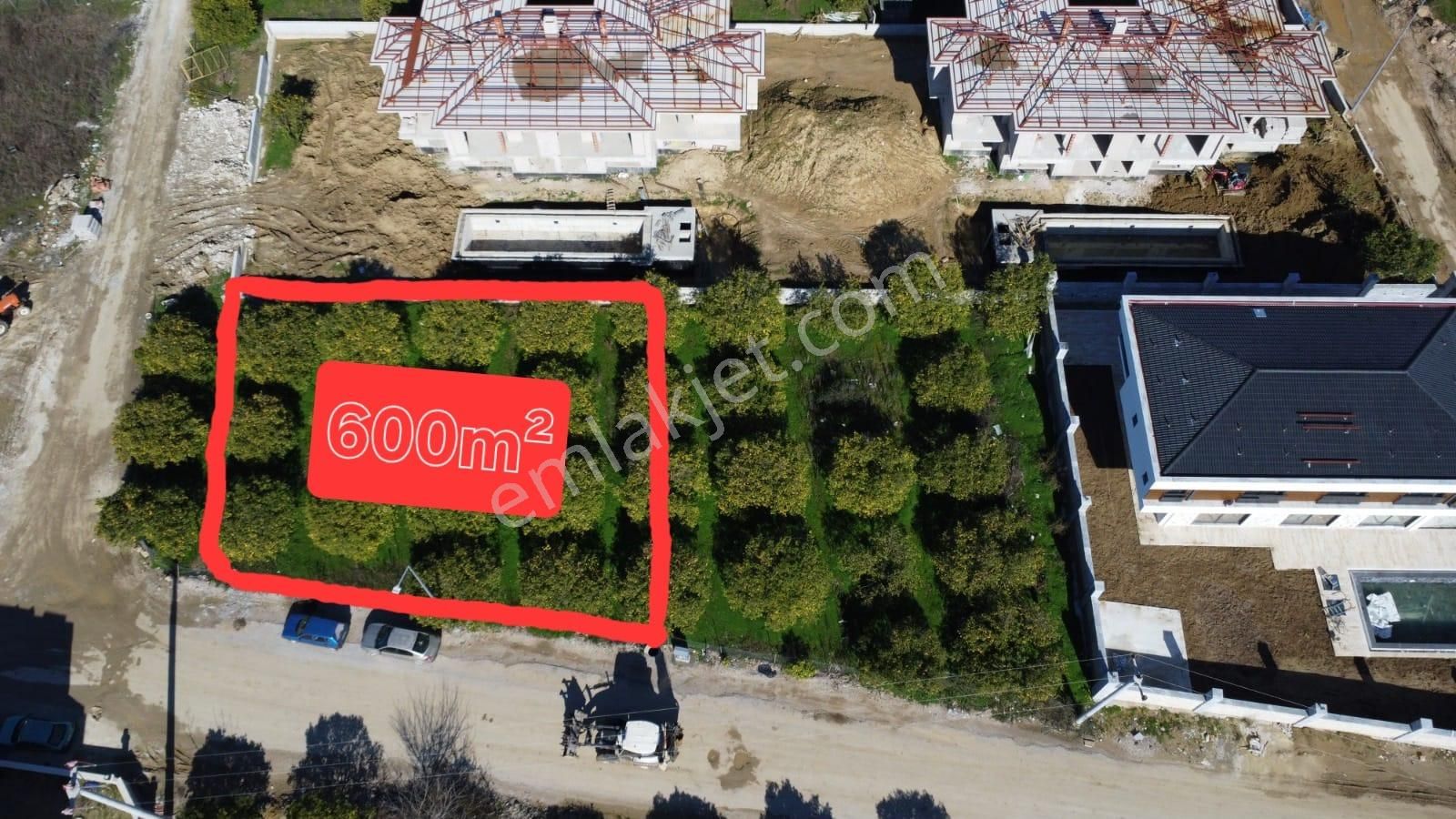 Manavgat Evrenseki Satılık Konut İmarlı İdamax'tan Evrenseki Deniz Tarafı 600m² Köşe Parsel Villa Arsası