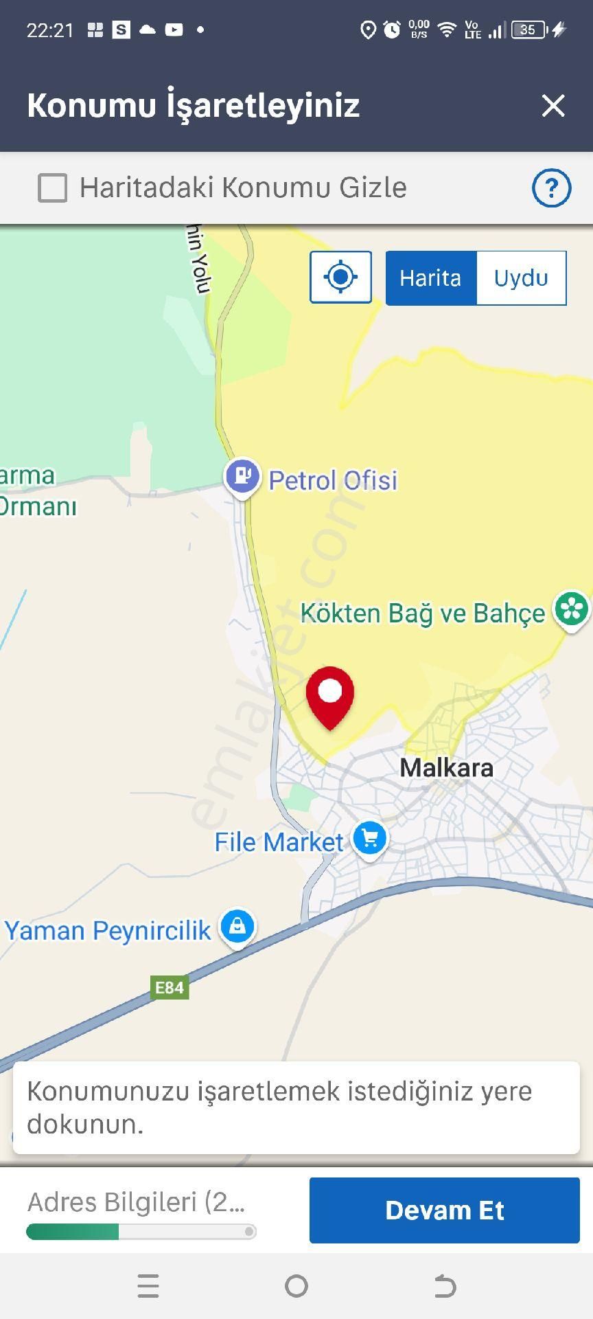 Malkara Yeni Satılık Tarla My Ekipden Tekirdağ Malkara Yeni Mah Satilik Firsat İmarlı Arsa