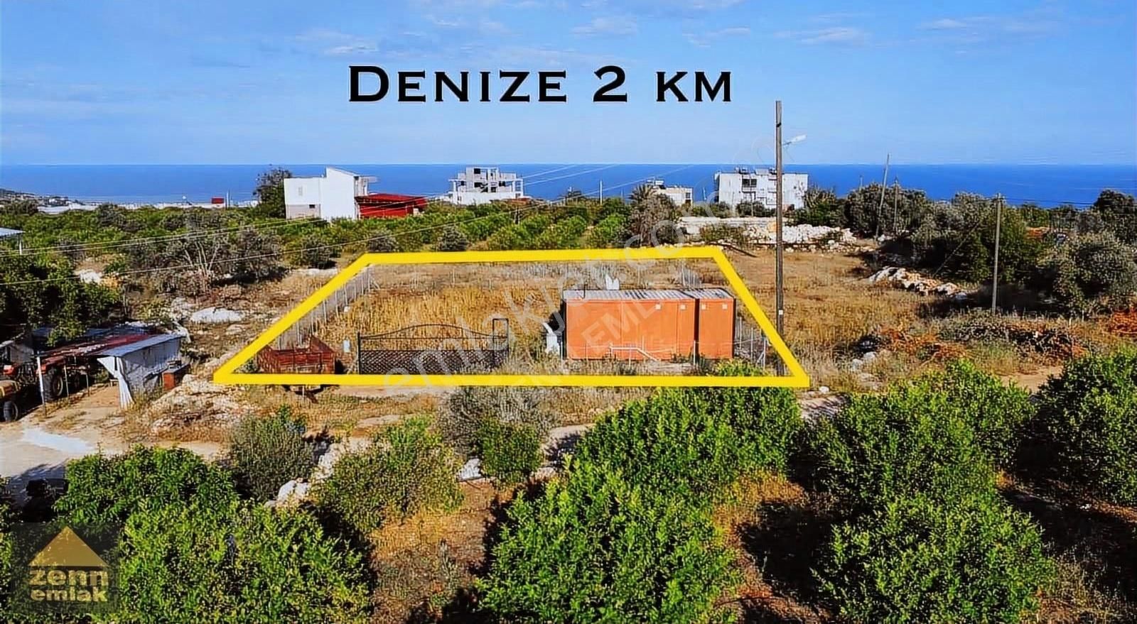 Erdemli Tırtar Satılık Villa İmarlı Mersin Erdemli Deniz Manzaralı 3 Kata İmarlı Denize 2 Km