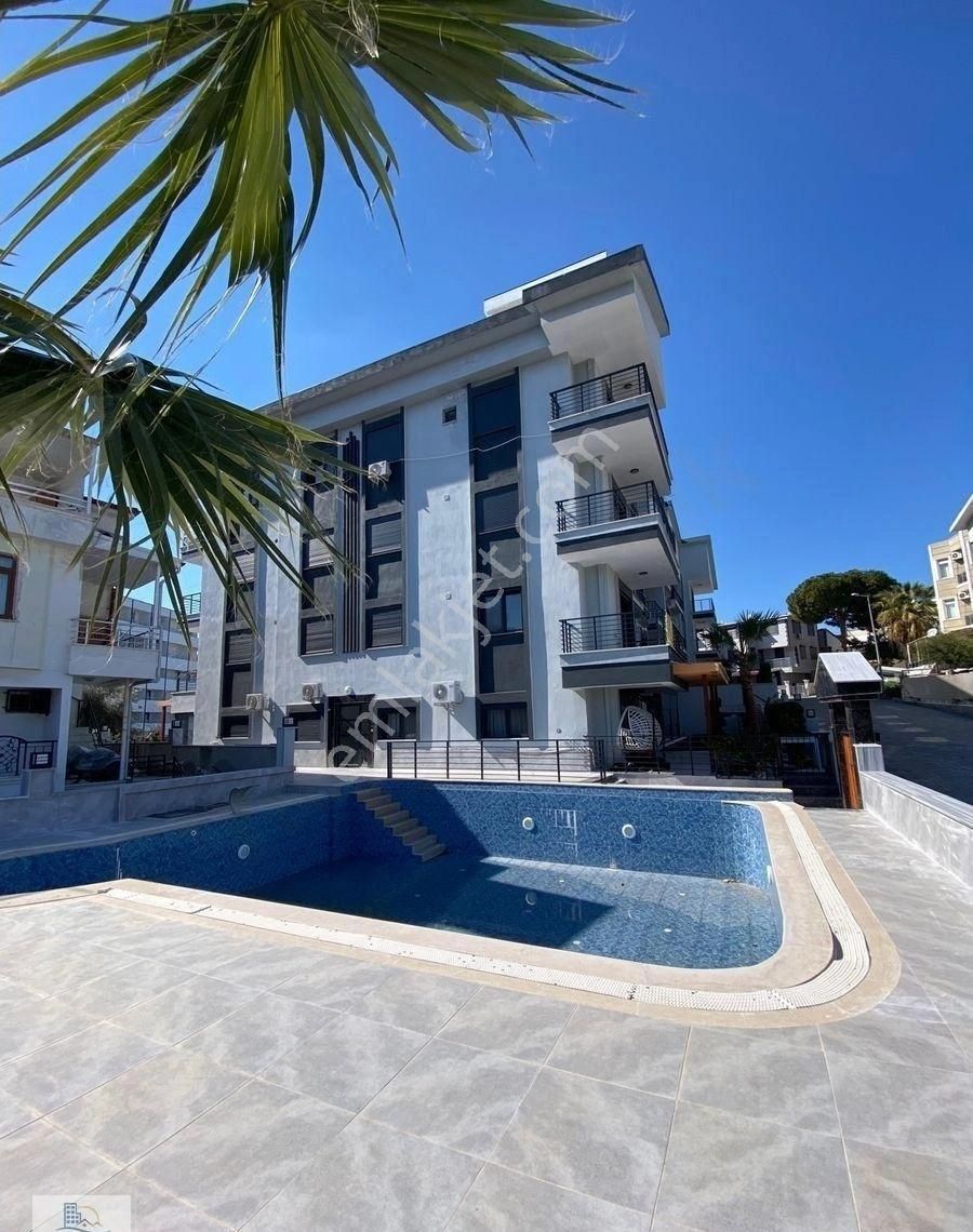 Didim Altınkumda Denize 100 Metre Mesafede Havuzlu Asansörlü Güvenlikli Site İçerisinde 2+1 Daire - Görsel 12