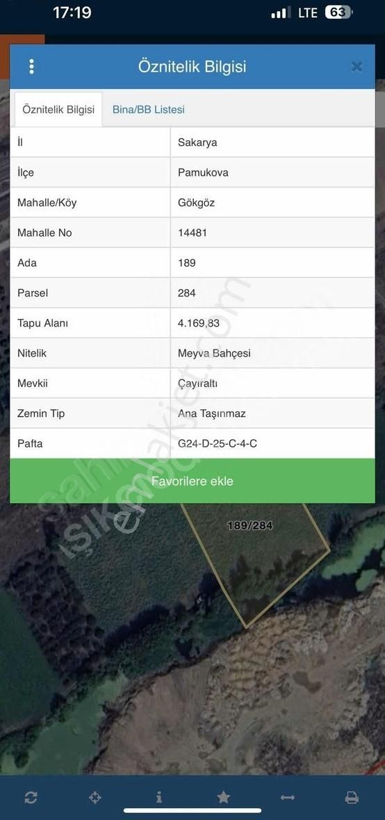 Kaşıkçıoğlu Gayrimenkul 'den Satılık Bahçe - Görsel 2