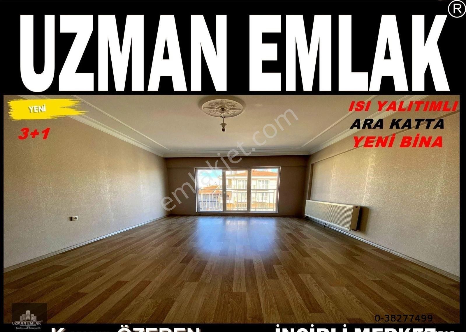 Keçiören 19 Mayıs Kiralık Daire Uzman Emlak'dan Yunusemre Cd.yakını Yeni Binada Ara Katta Isı Yalıtımlı Full+full Yapılı 3+1 Daire