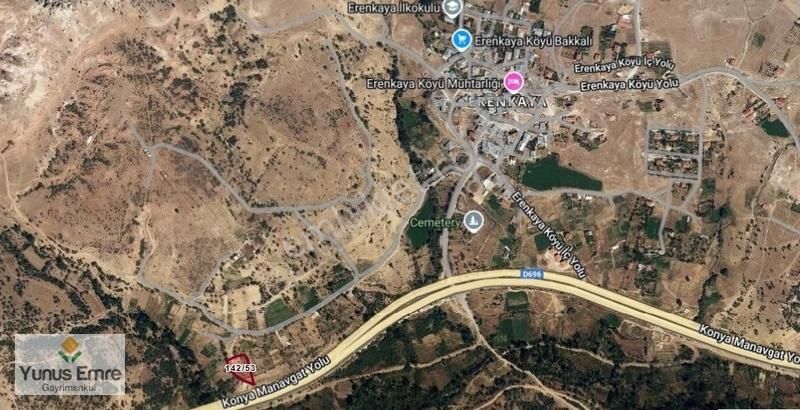 Meram Erenkaya Satılık Bağ & Bahçe Erenkaya'da Antalya Yolu Üzeri 550 M² Bahçe