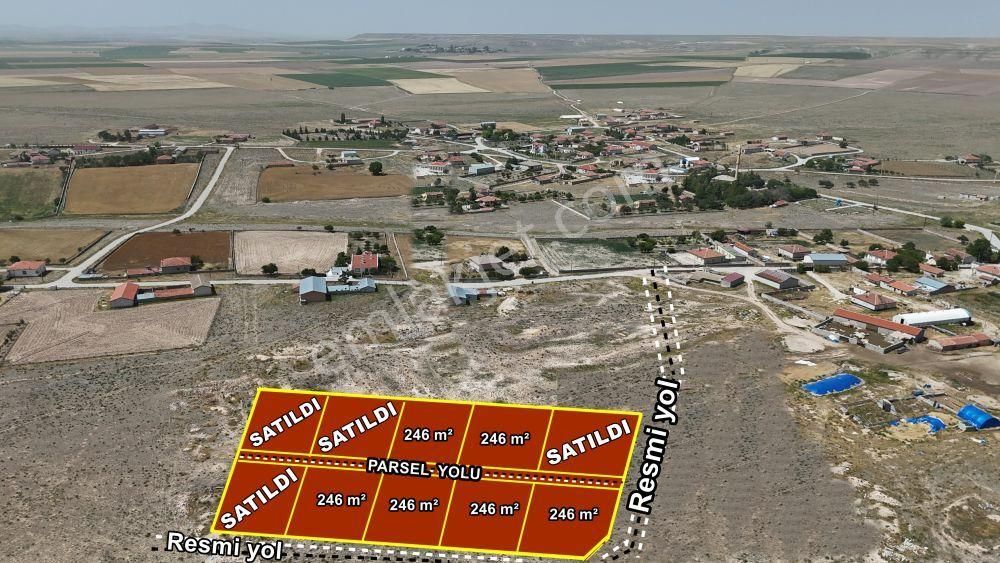 Cihanbeyli Ahirigüzel Satılık Konut İmarlı Konya / Cihanbeyli / Ahirigüzel Mahallesinde 246 M² Hisse Tapulu Konut İmarlı Arsa