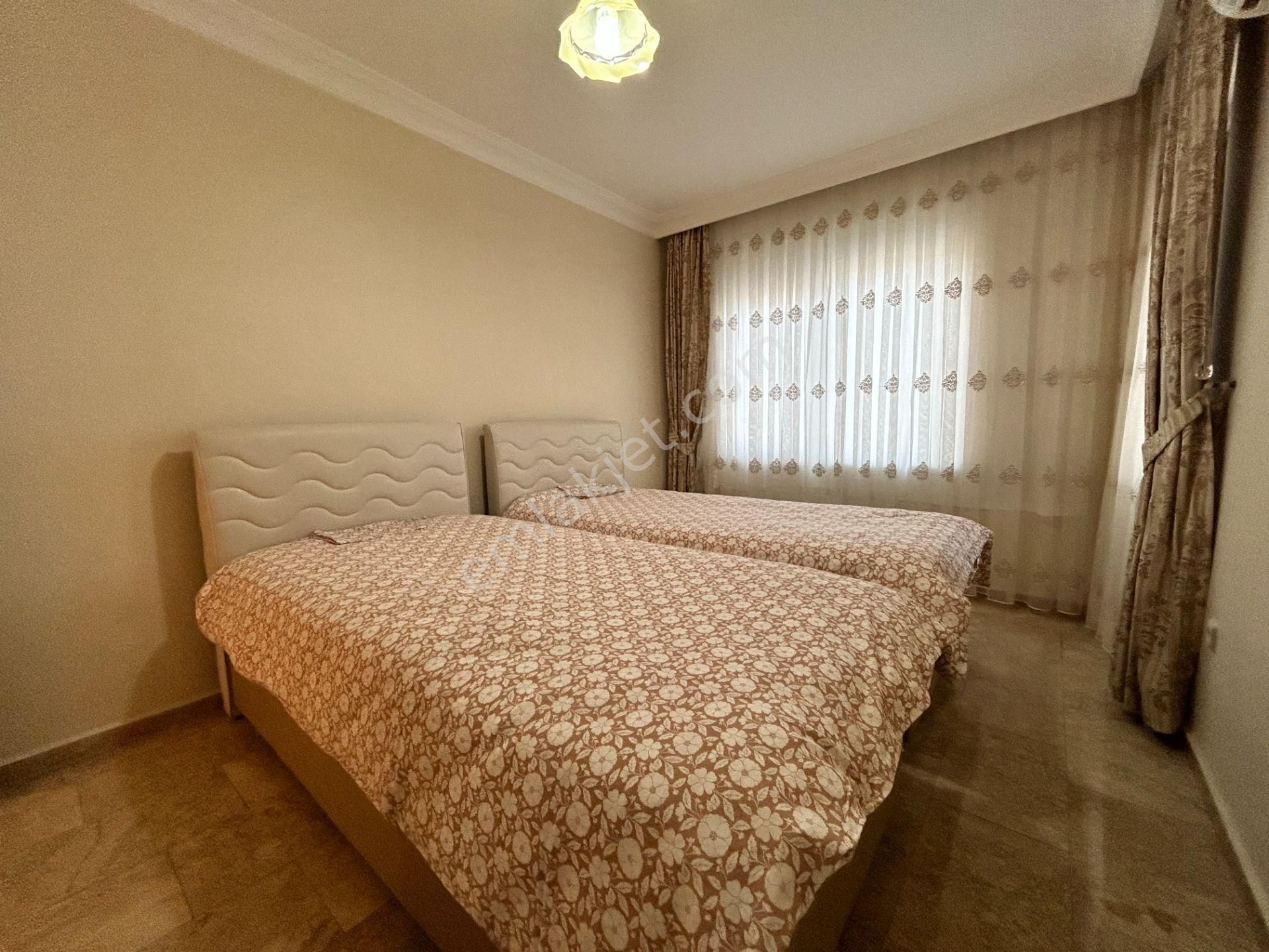 Alanya Cikcilli'de Kiralık 2+1 Site İçi Mobilyalı Manzaralı Daire - Görsel 17