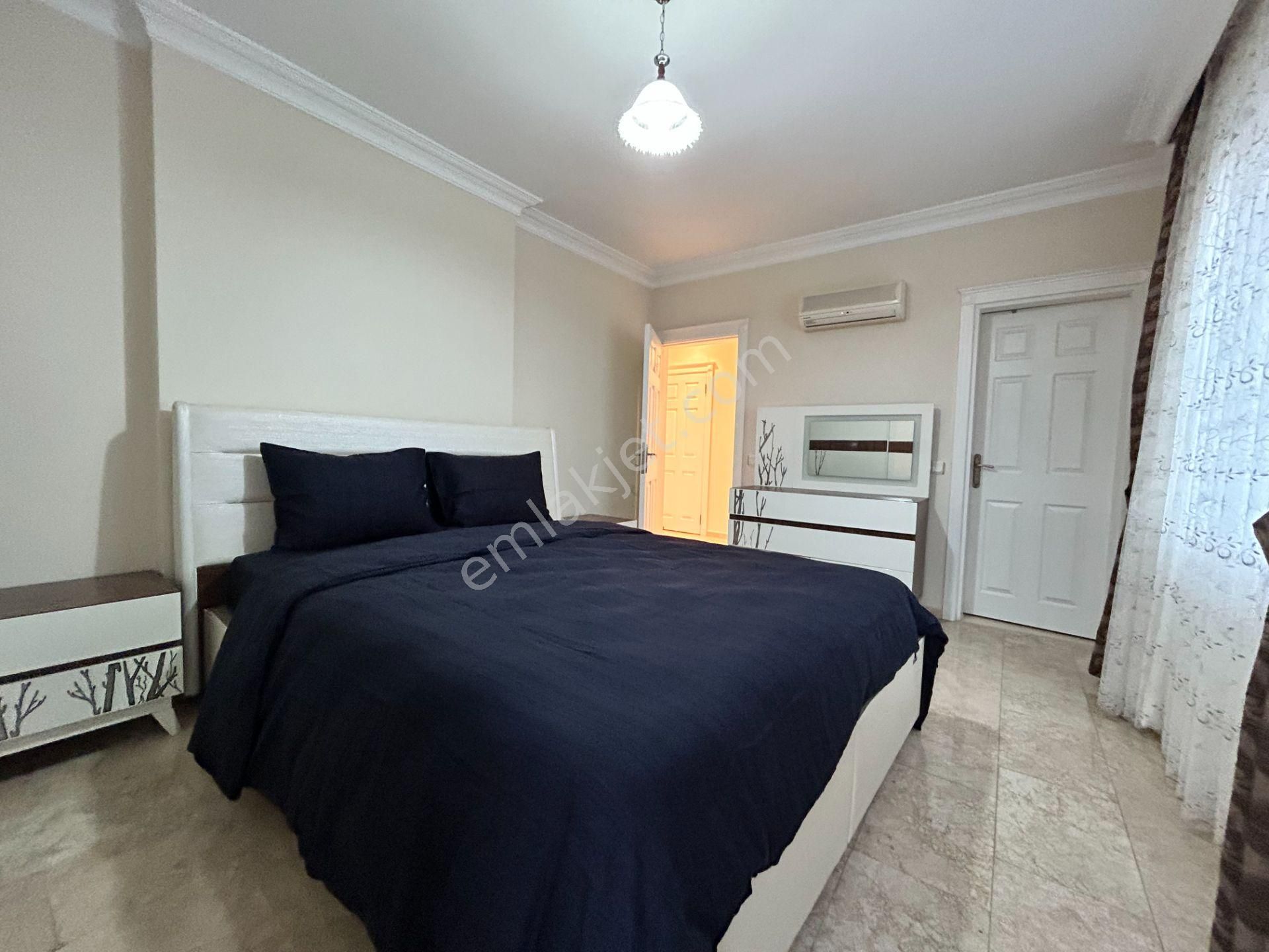 Alanya Cikcilli'de Kiralık 2+1 Site İçi Mobilyalı Manzaralı Daire - Görsel 15