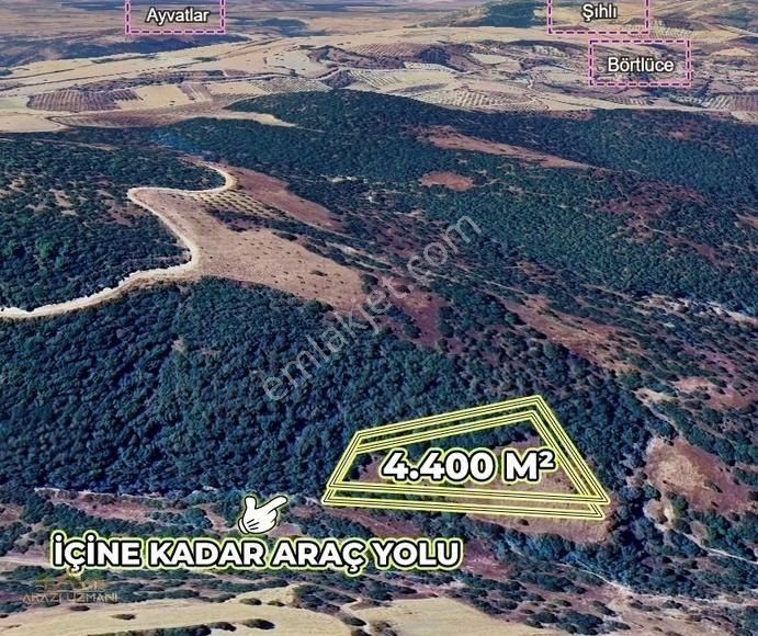 Kula Börtlüce Satılık Tarla Arazi Uzamanı'ndan Manisa Kulu Börtülüce'de 4.400 M² Tarla