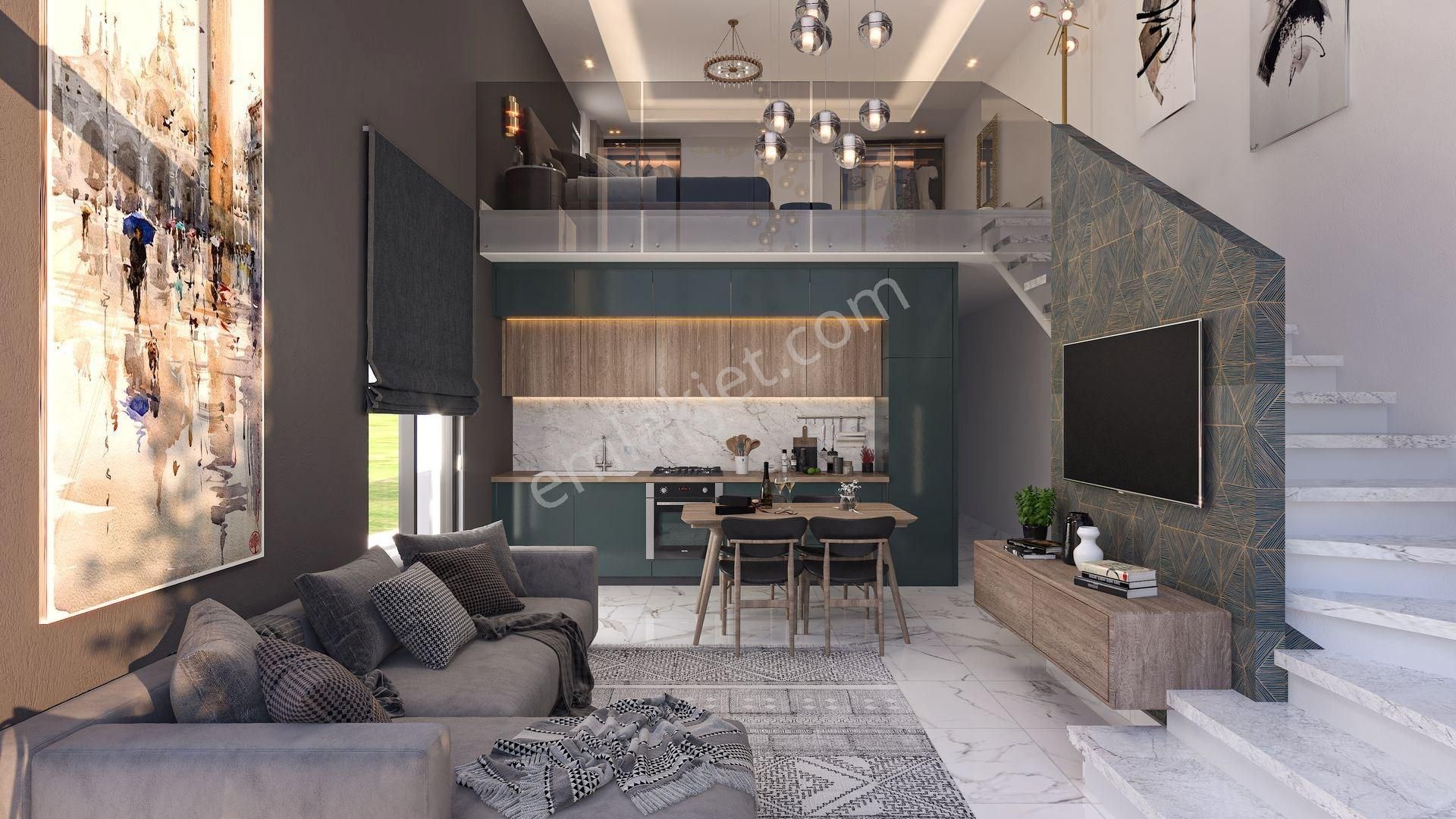 Kıbrıs Girne'de Aquamarıne Nuance 1+1 Satılık Daire