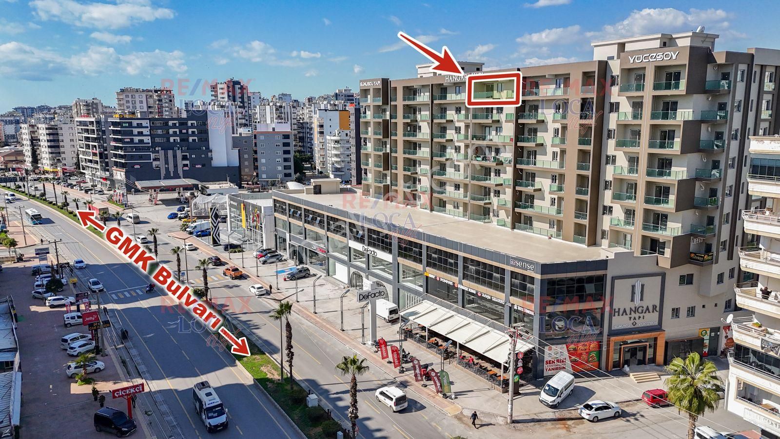 Mezitli Merkez Satılık Daire Remax Loca'dan Gmk Üzeri 2+1 Satılık Ev/ofis