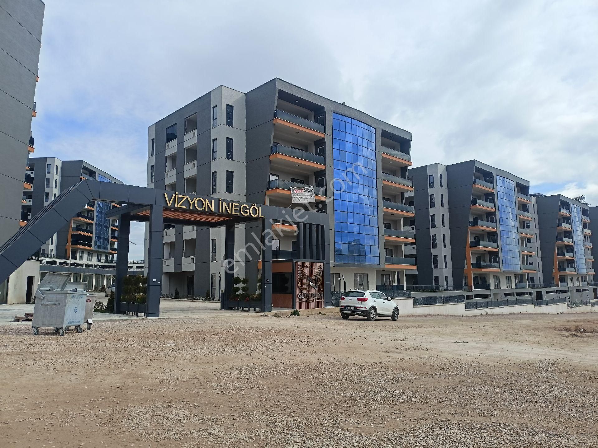 Kaçmaz Emlak İnegöl Akhisar Mah Satılık Site İçi Havuzlu Sıfır 3+1 Daire - Görsel 2