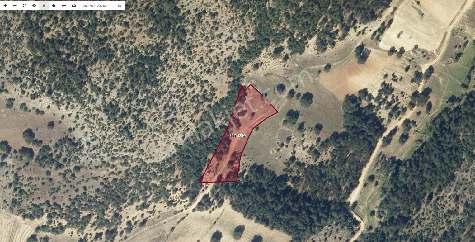Kütahya Emet Kayı Köyü 6204mt Tarla - Görsel 5