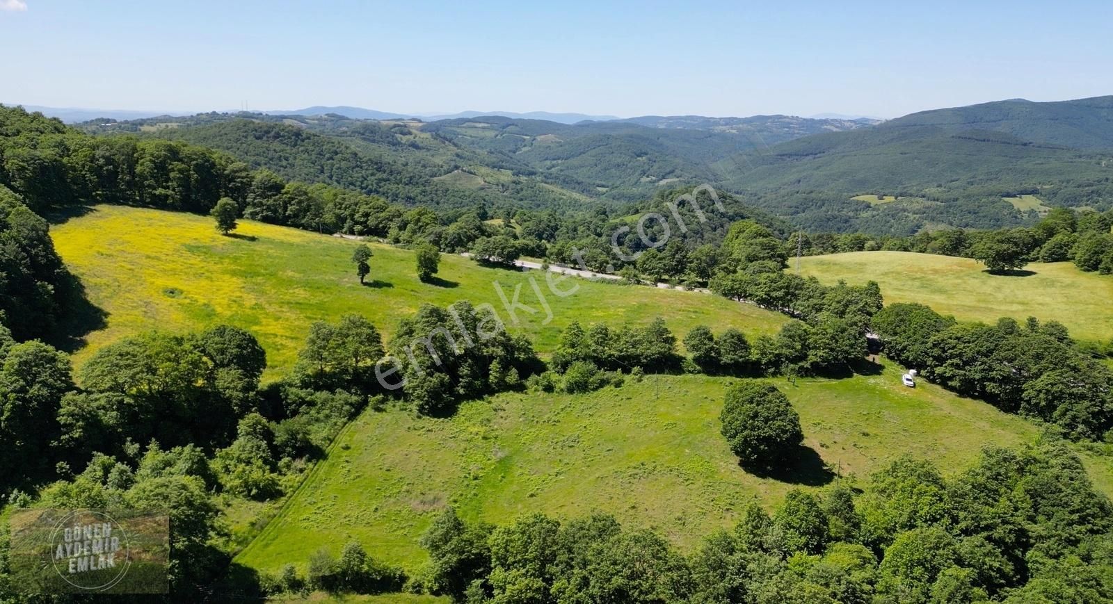 Gönen Sebepli Satılık Tarla Asfalta Ve Ormana Cephe Çiftlik İçin Uygun 16.500 M² Arazi