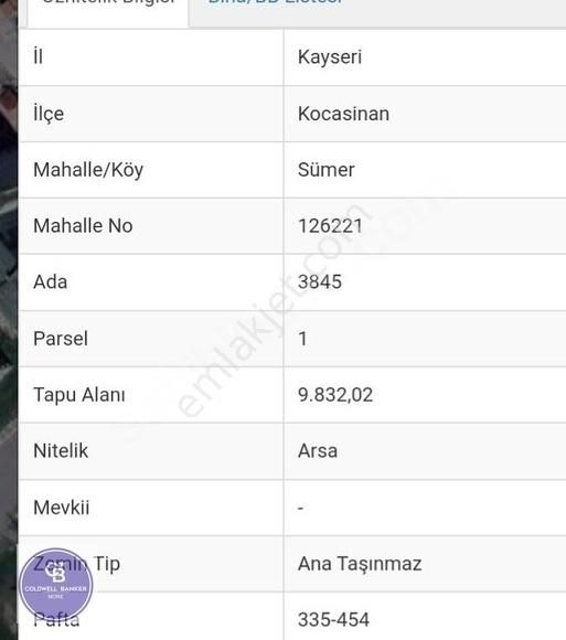 Kocasinan Yunusemre Satılık Ticari İmarlı Sümer ' De Satılık 253 M2 