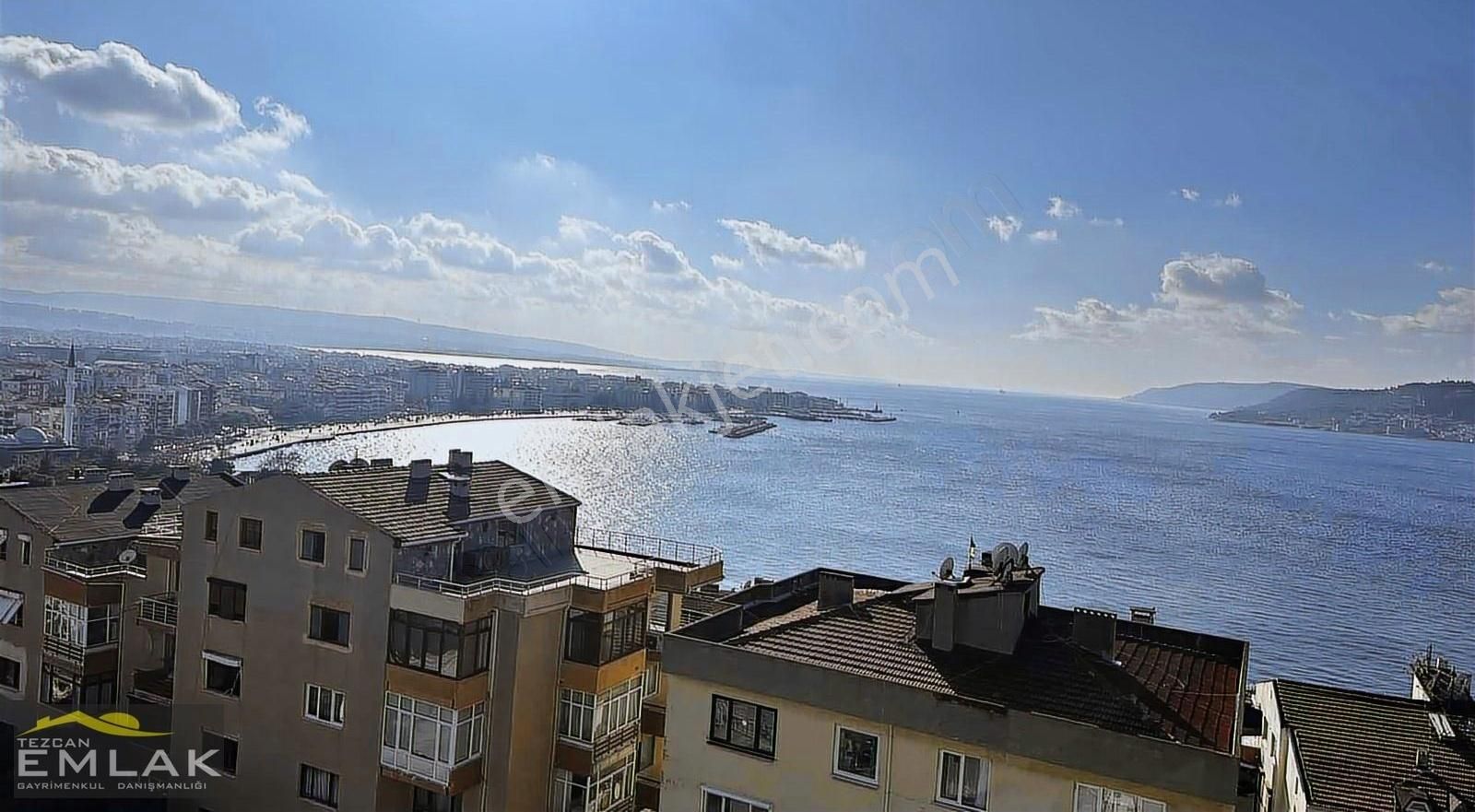 Çanakkale Merkez Cevat Paşa Kiralık Daire Full Deniz Manzaralı 5+1 Dublex