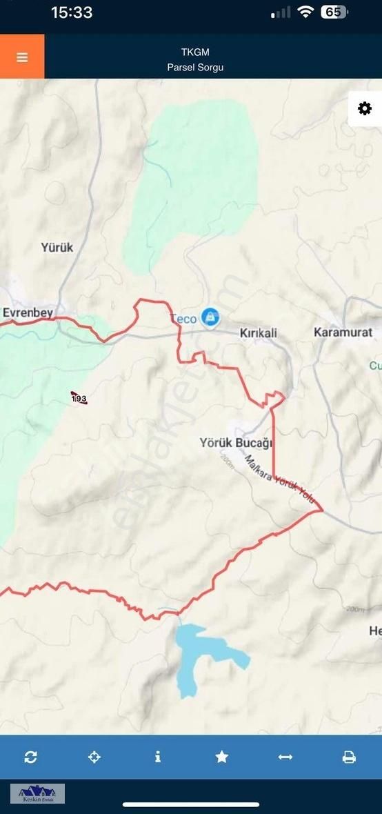 Malkara Yörük Satılık Tarla Yatırımlık Tarla