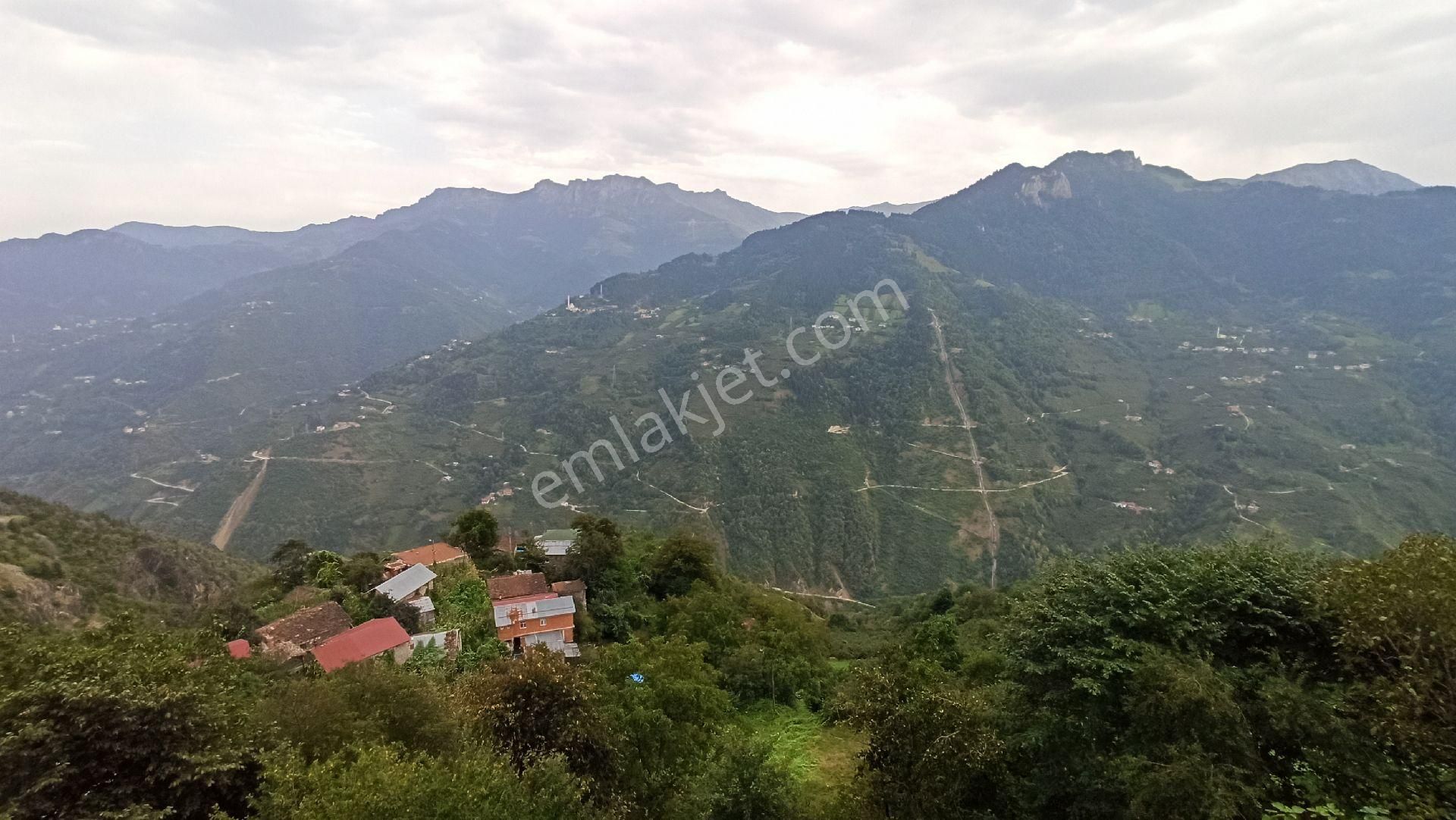 Araklı Çankaya Satılık Konut İmarlı Trabzon Araklı Dağbaşı Köyü Mükemmel Manzaralı İmarlı Arsa