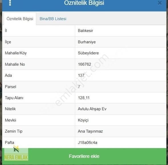 Burhaniye Sübeylidere Satılık Müstakil Ev Uygun!burhaniye Sahile 15dk.tek Tapu Müstakil Ev Ve Arsası 128m2