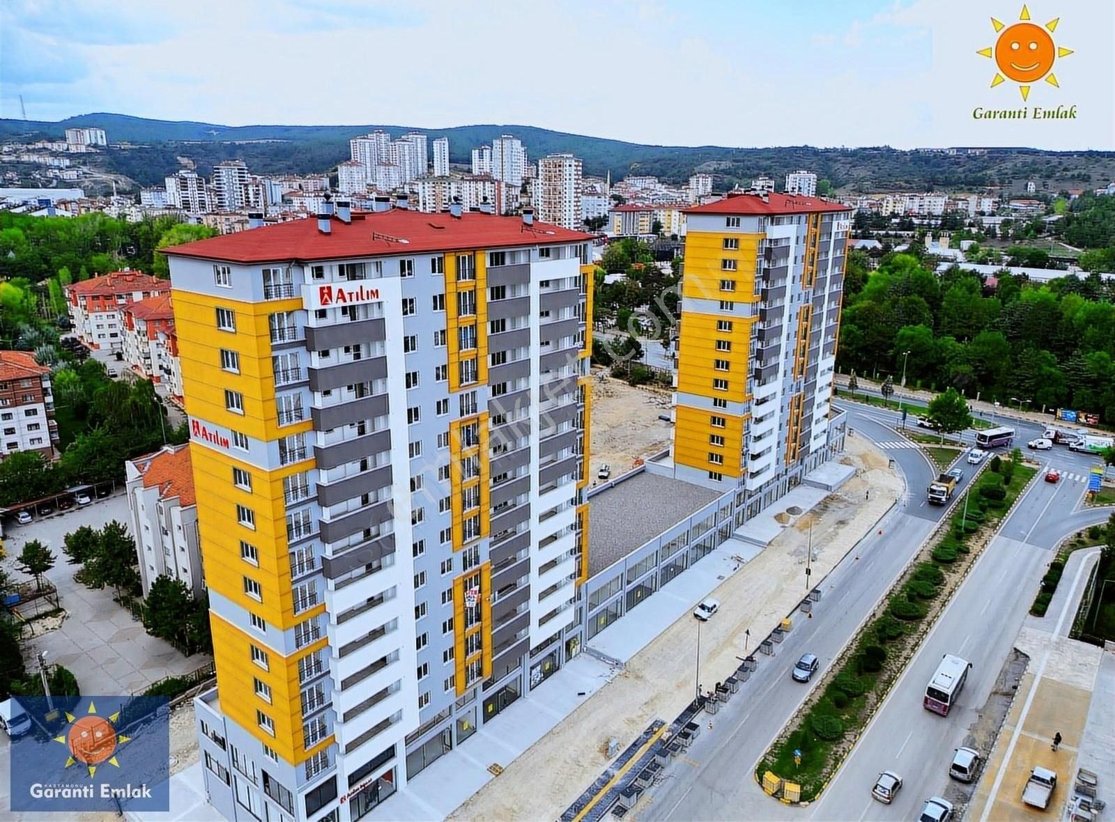 Kastamonu Merkez İnönü Kiralık Daire Garanti Emlak'tan, Mutlular Sitesinde, Manzaralı 3+1 Sıfır Daire