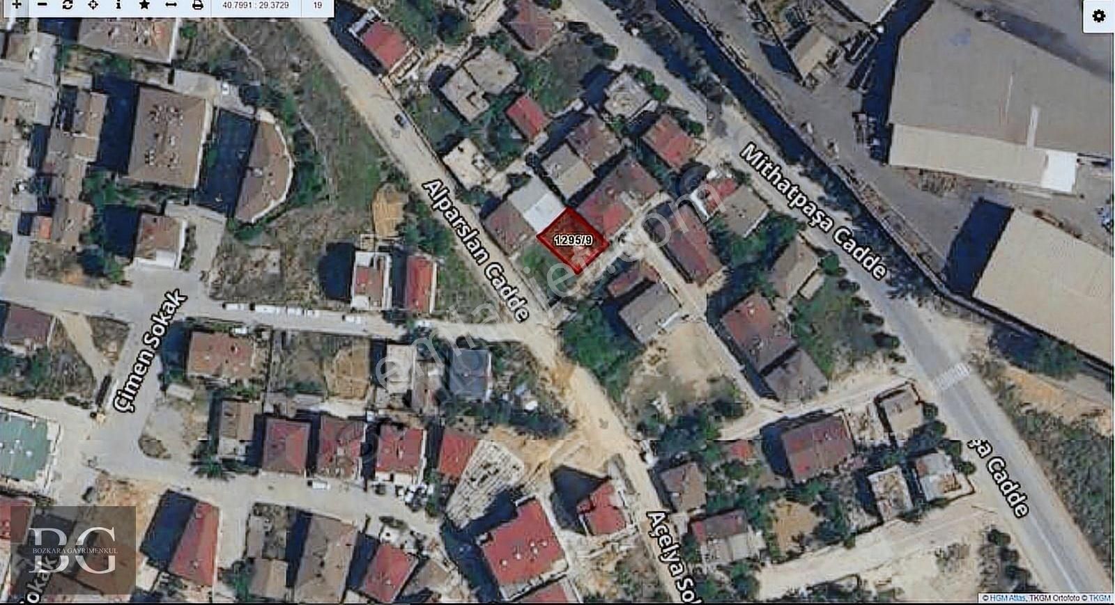 Darıca Emek Satılık Konut İmarlı Bozkara'dan Satılık 171 M2 Arsa