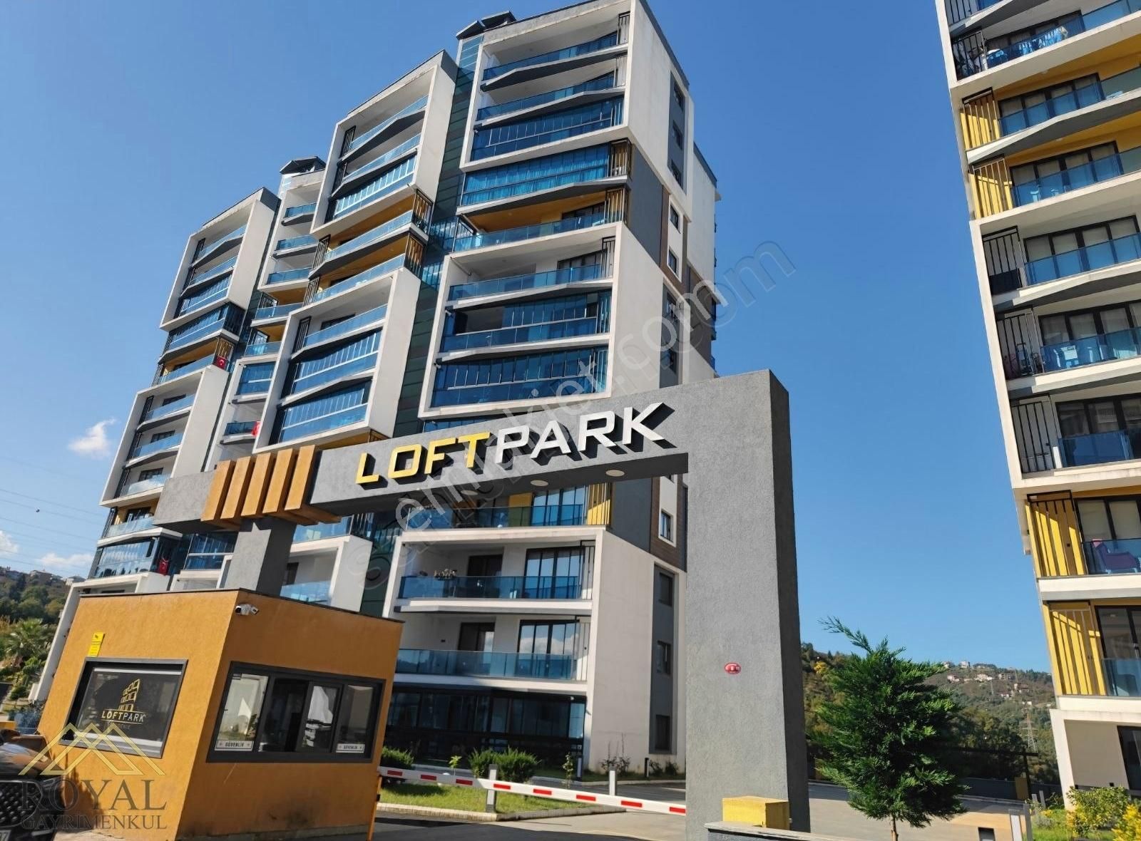 Yomra Kaşüstü Satılık Daire Royal'den Kaşüstü Loft Park'ta 3+1 Satılık Lüks Daire