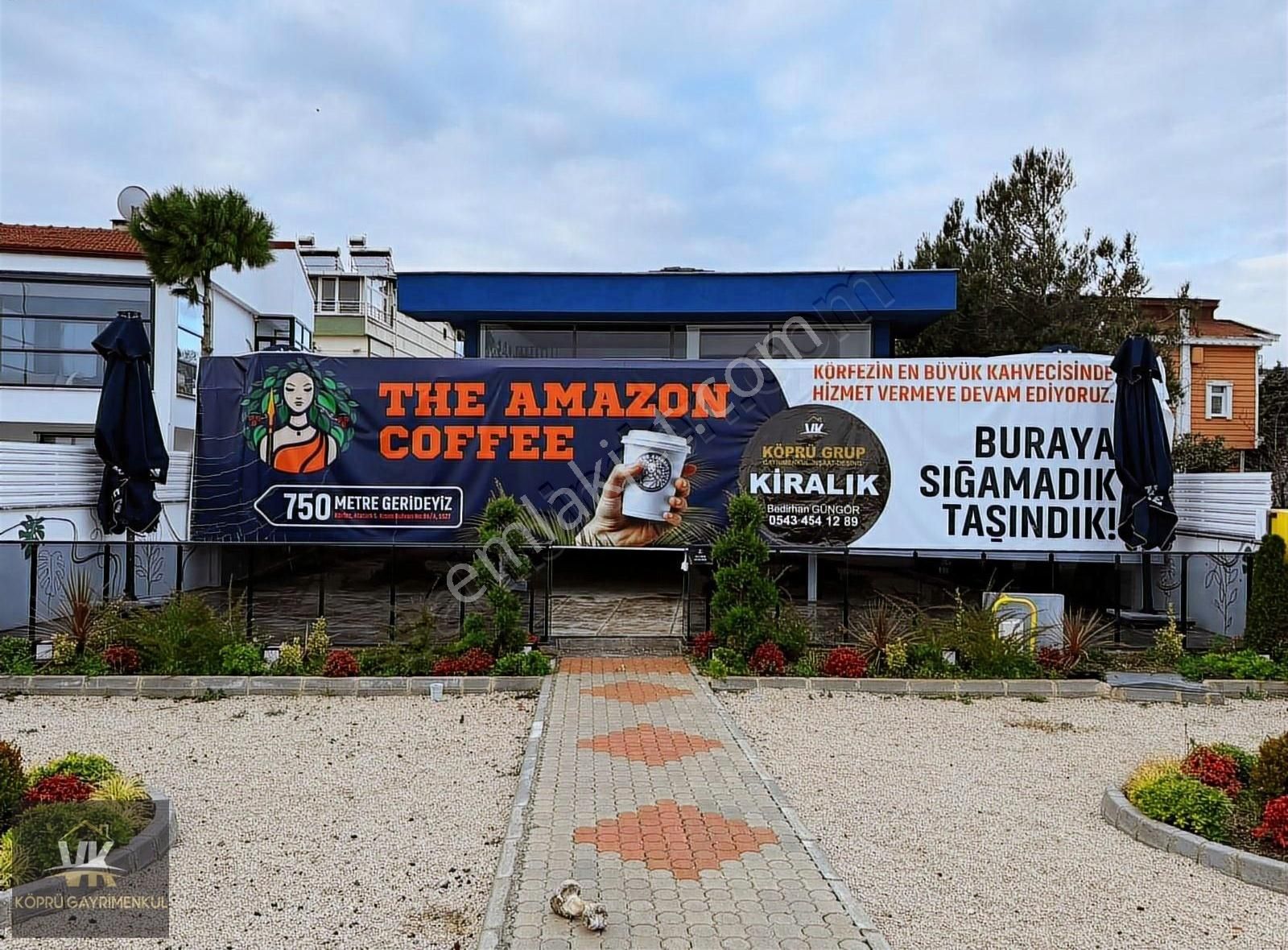 Atakum Körfez Devren Kafe & Bar Köprü Grup'tan Devren Kiralık-sahilde Villa Cafe Konsepti